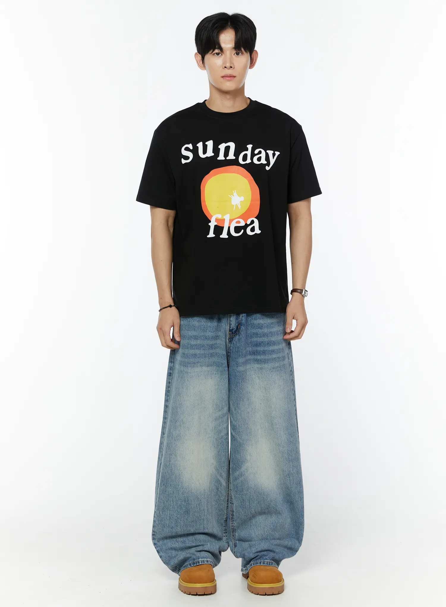 Men's Sunday Graphic T-Shirt IU504 - Image 3