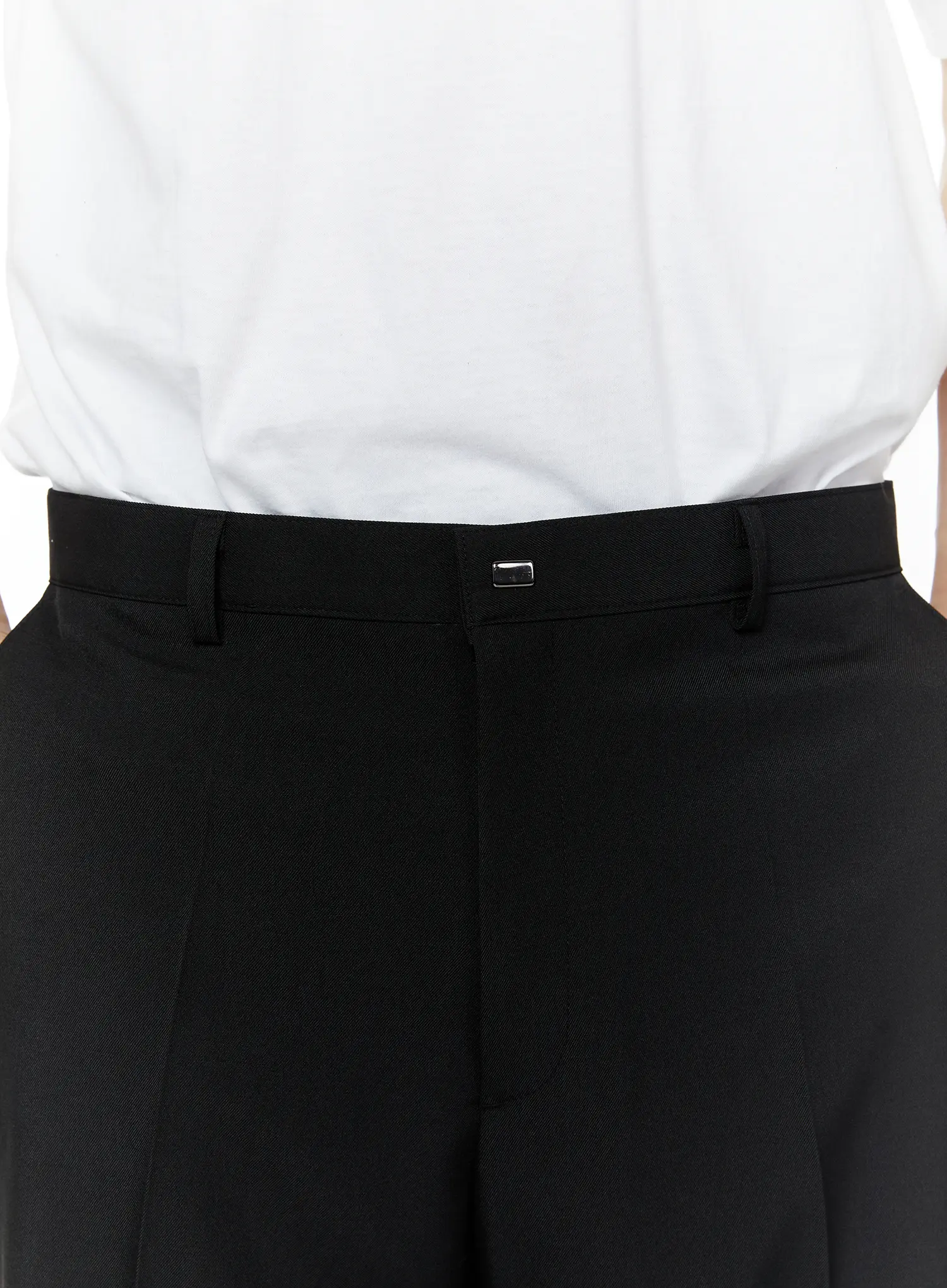 Men's Tailored Trousers (Black) IY506 - Image 4