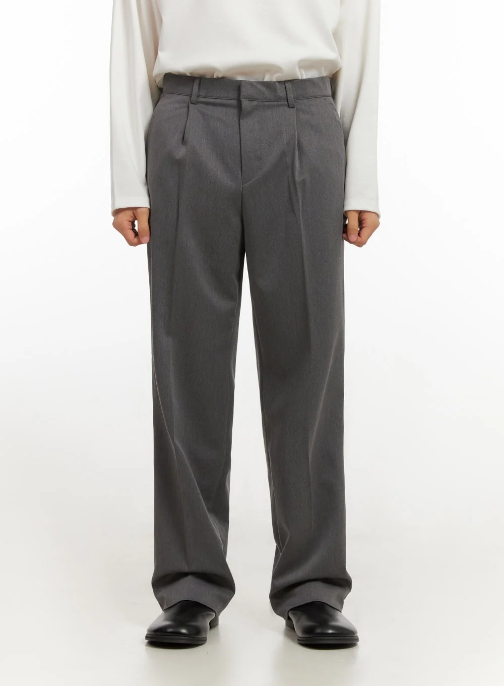 Men's Tailored Wide-Fit Slacks ID406 - Image 2