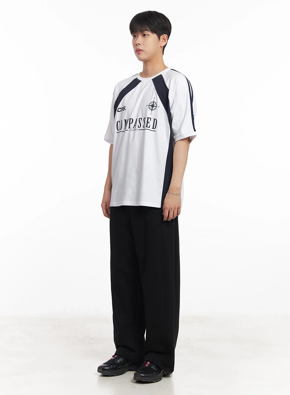 Men's Two-Tone T-Shirt IA529 - Image 7