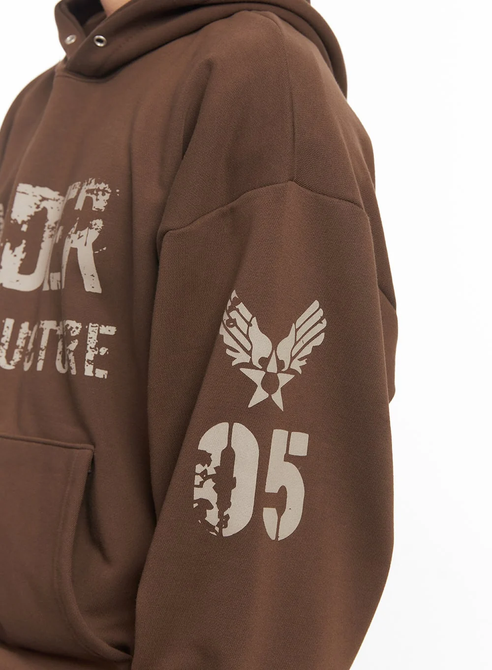 Men's Urban Graphic Hoodie IM528 - Image 5