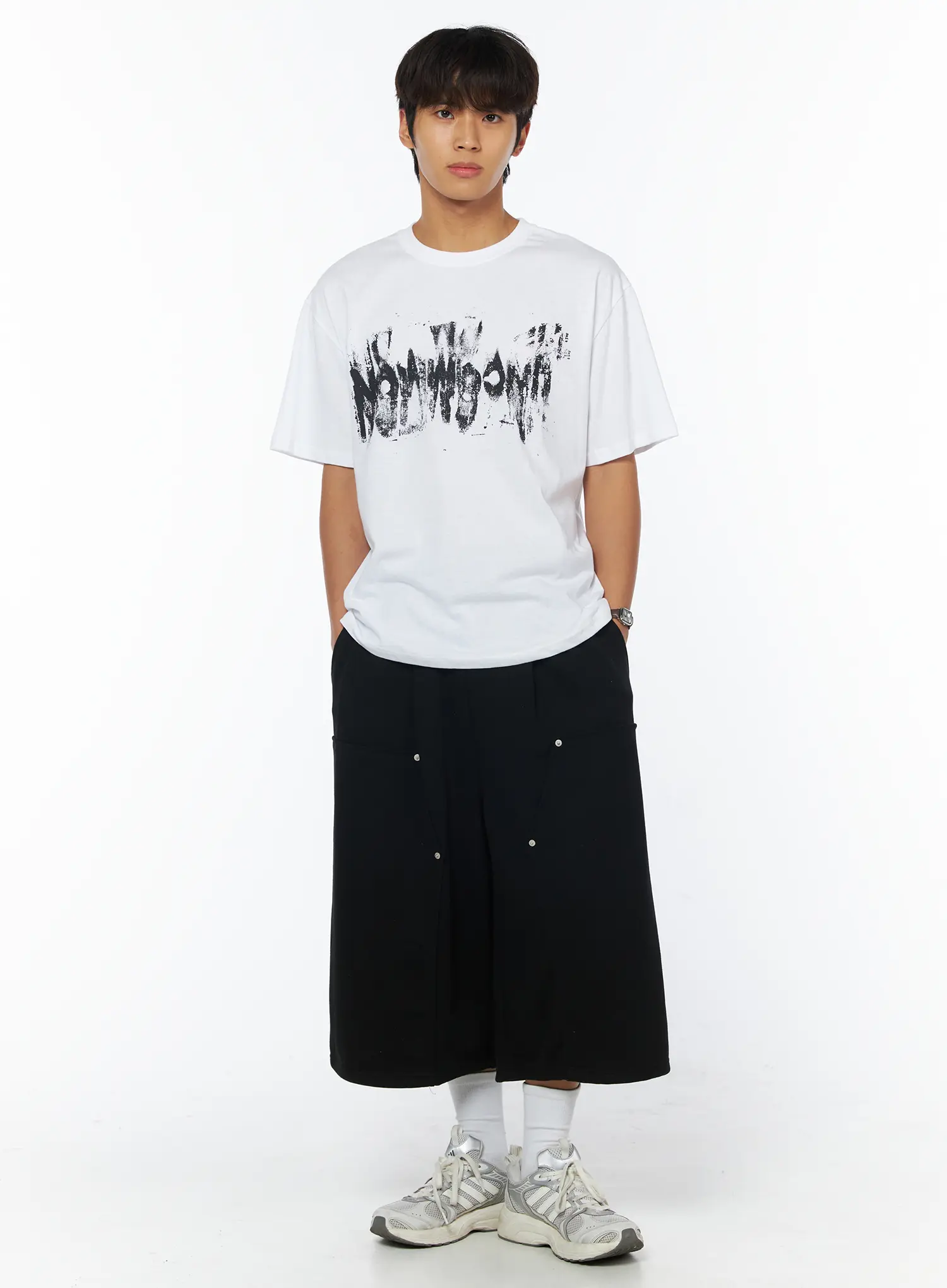 Men's Urban Graphic Print T-Shirt IU503 - Image 10