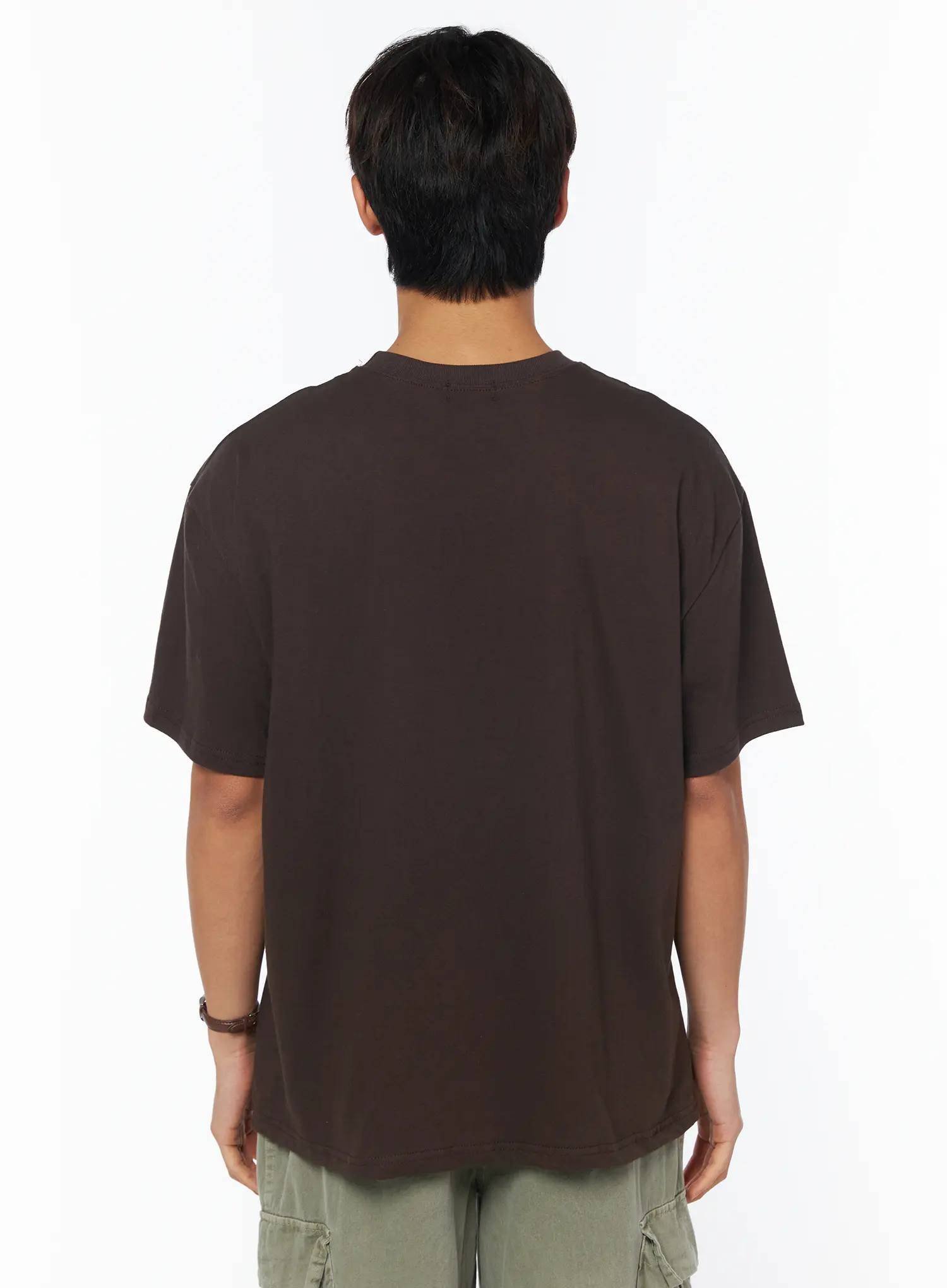 Men's Urban Graphic Print T-Shirt IU503 - Image 5