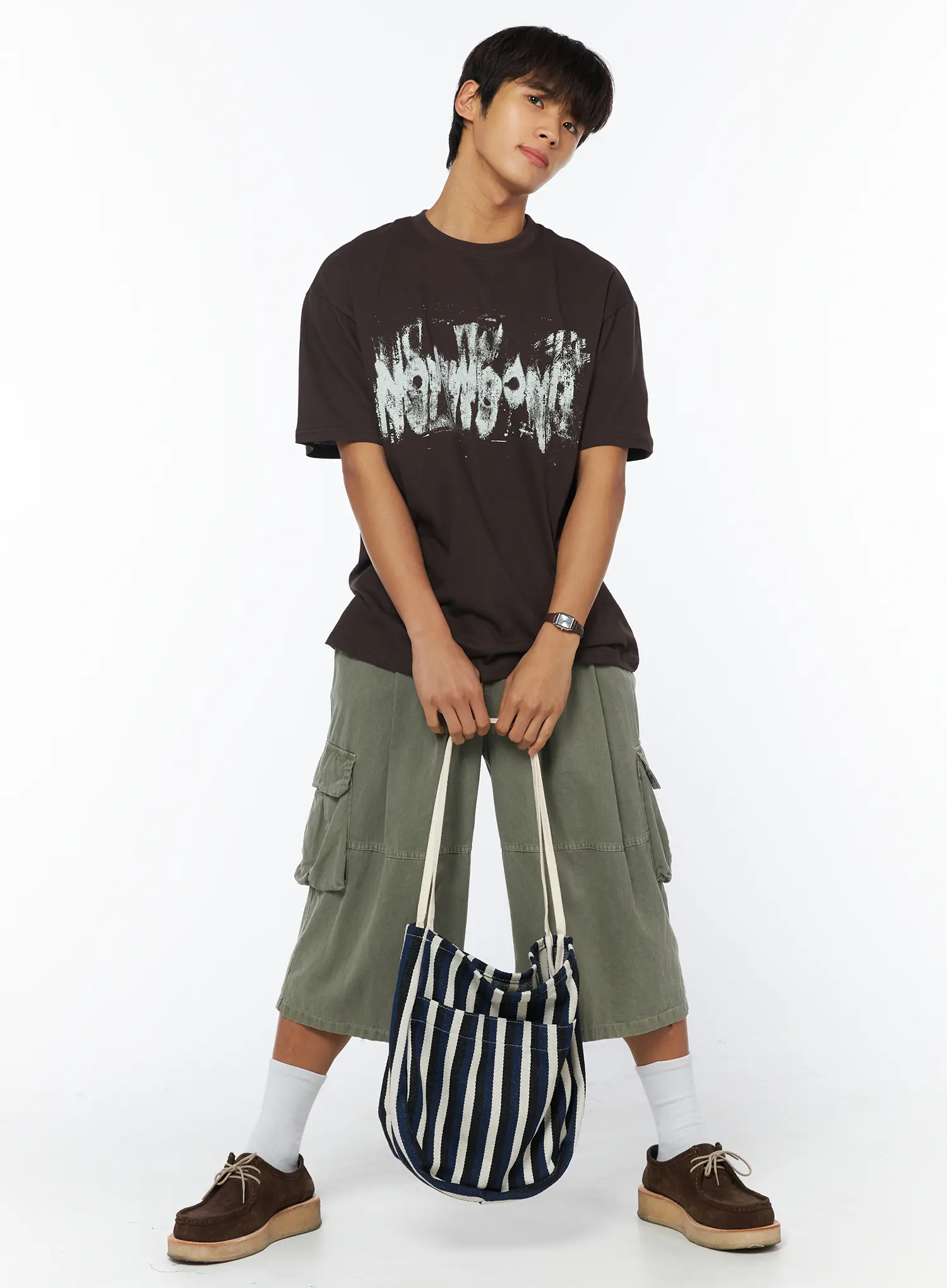 Men's Urban Graphic Print T-Shirt IU503 - Image 6