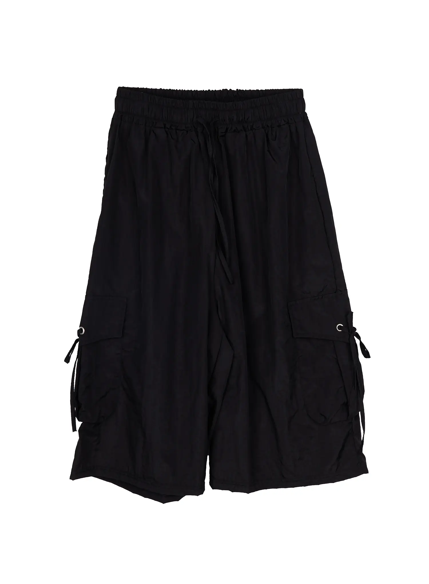 Men's Utility Cargo Bermuda Pants (Black) IU508 - Image 8