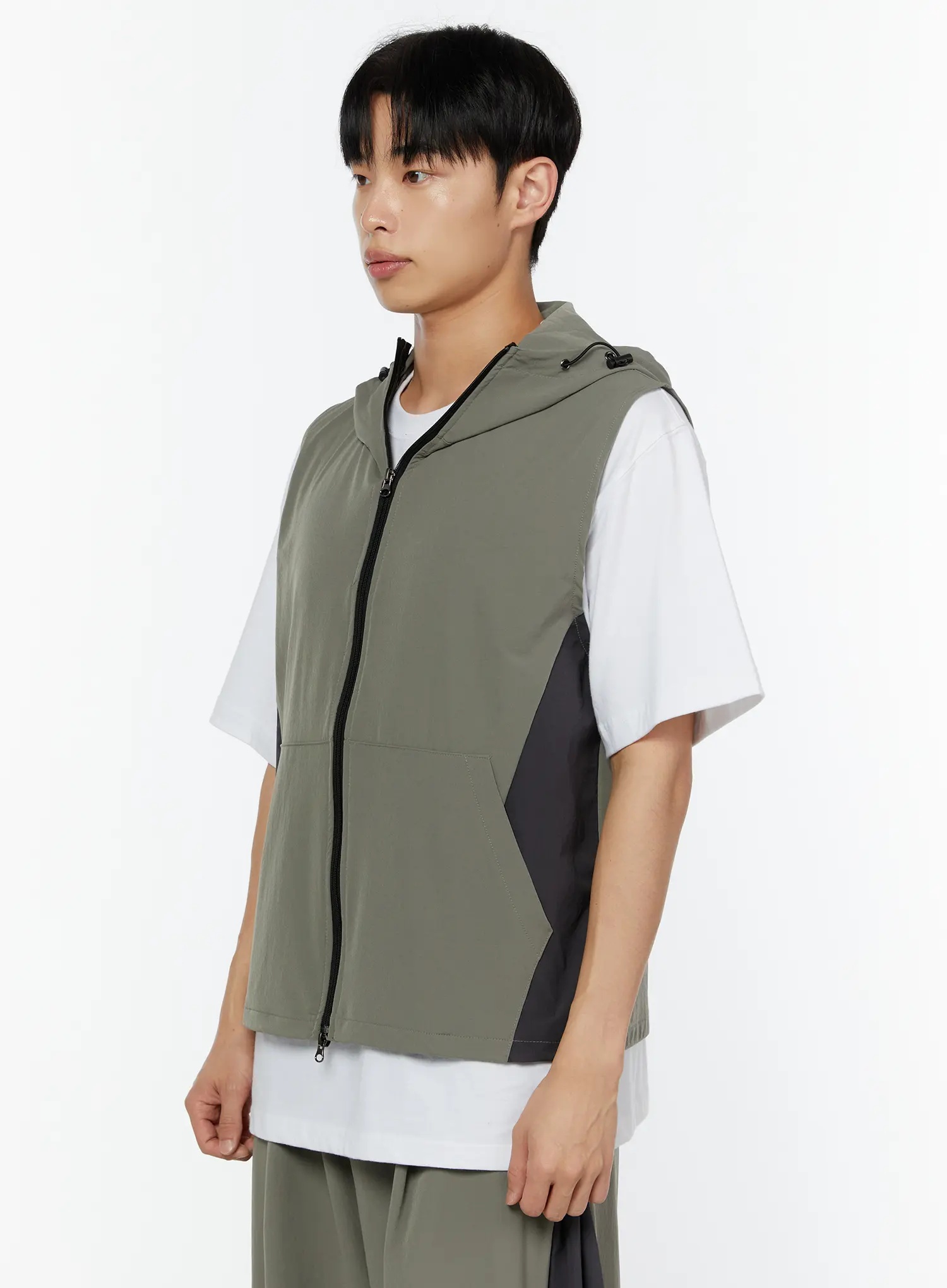 Men's Versatile Hooded Vest IU518 - Image 5