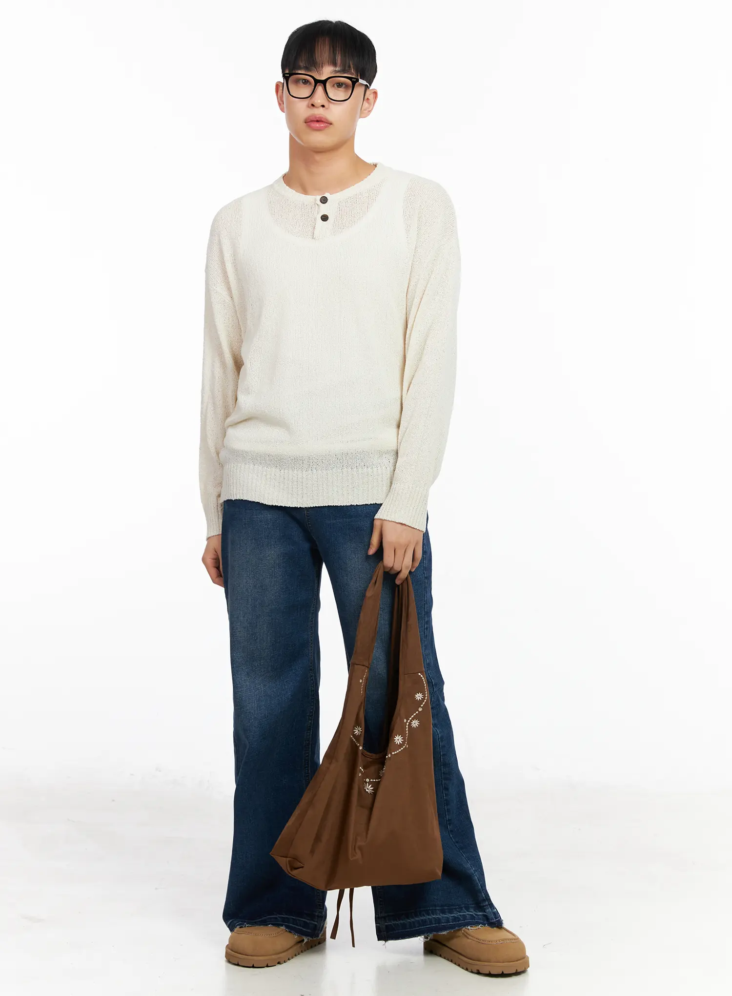 Men's Vintage Flare Jeans IA502 - Image 10