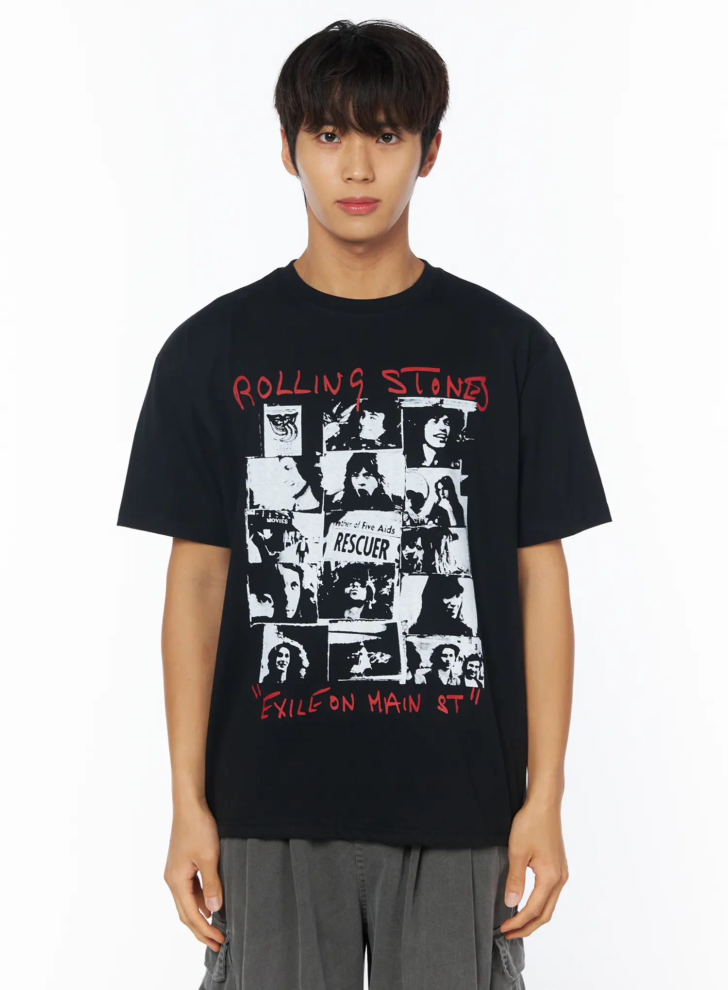 Men's Vintage Graphic T-Shirt IY529 - Image 11