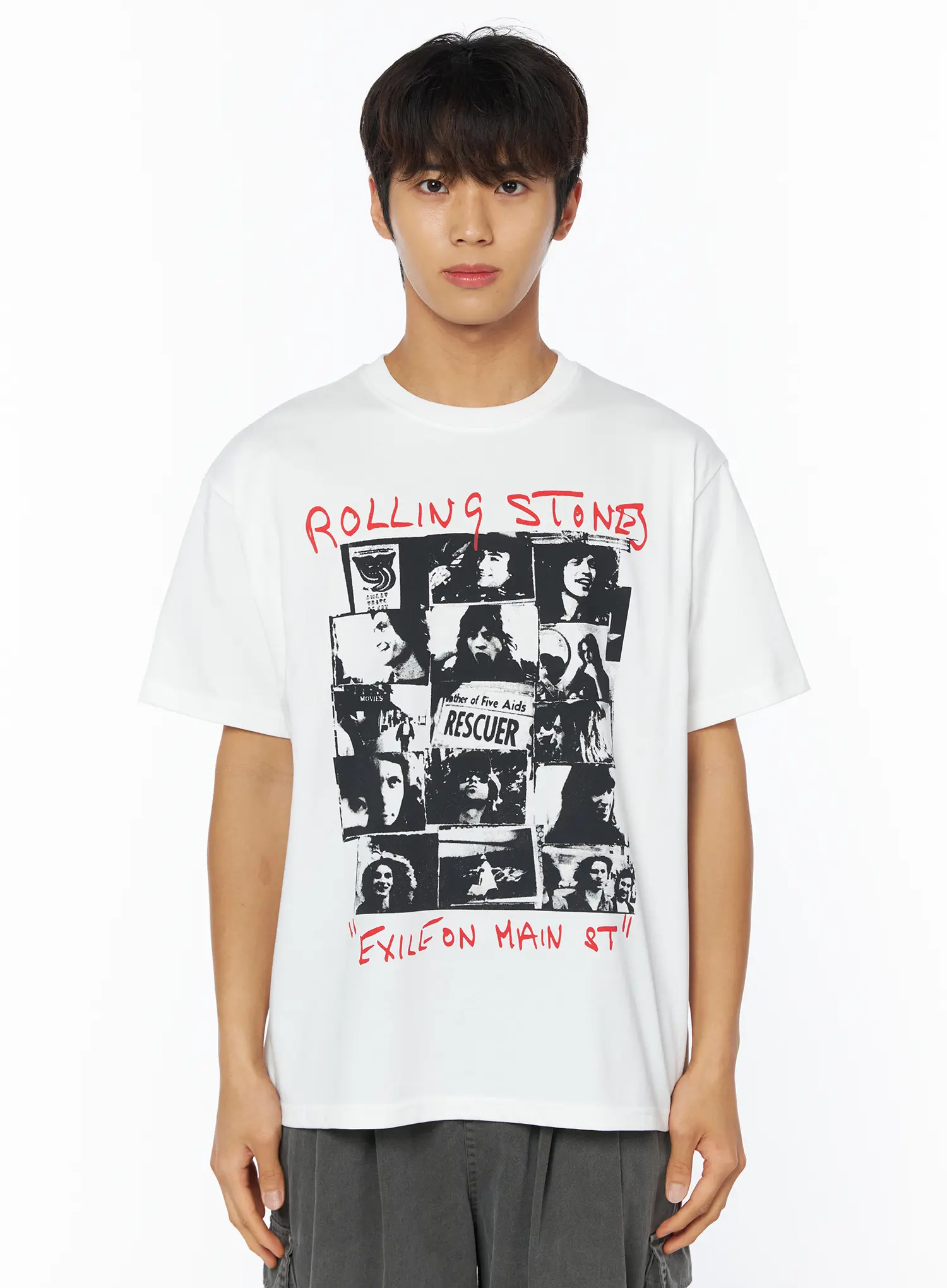 Men's Vintage Graphic T-Shirt IY529 - Image 12