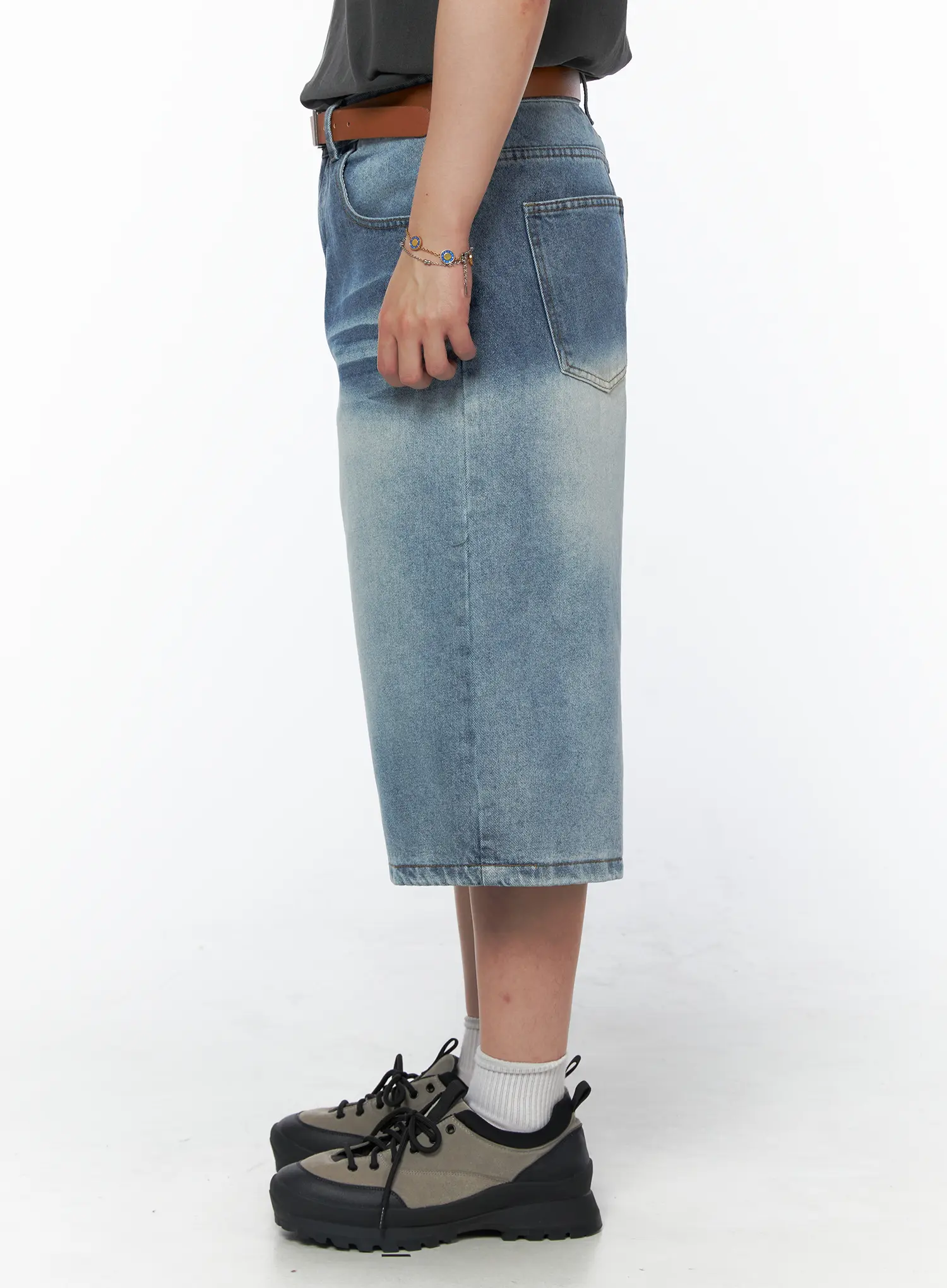 Men's Vintage Wash Jorts IU523 - Image 7