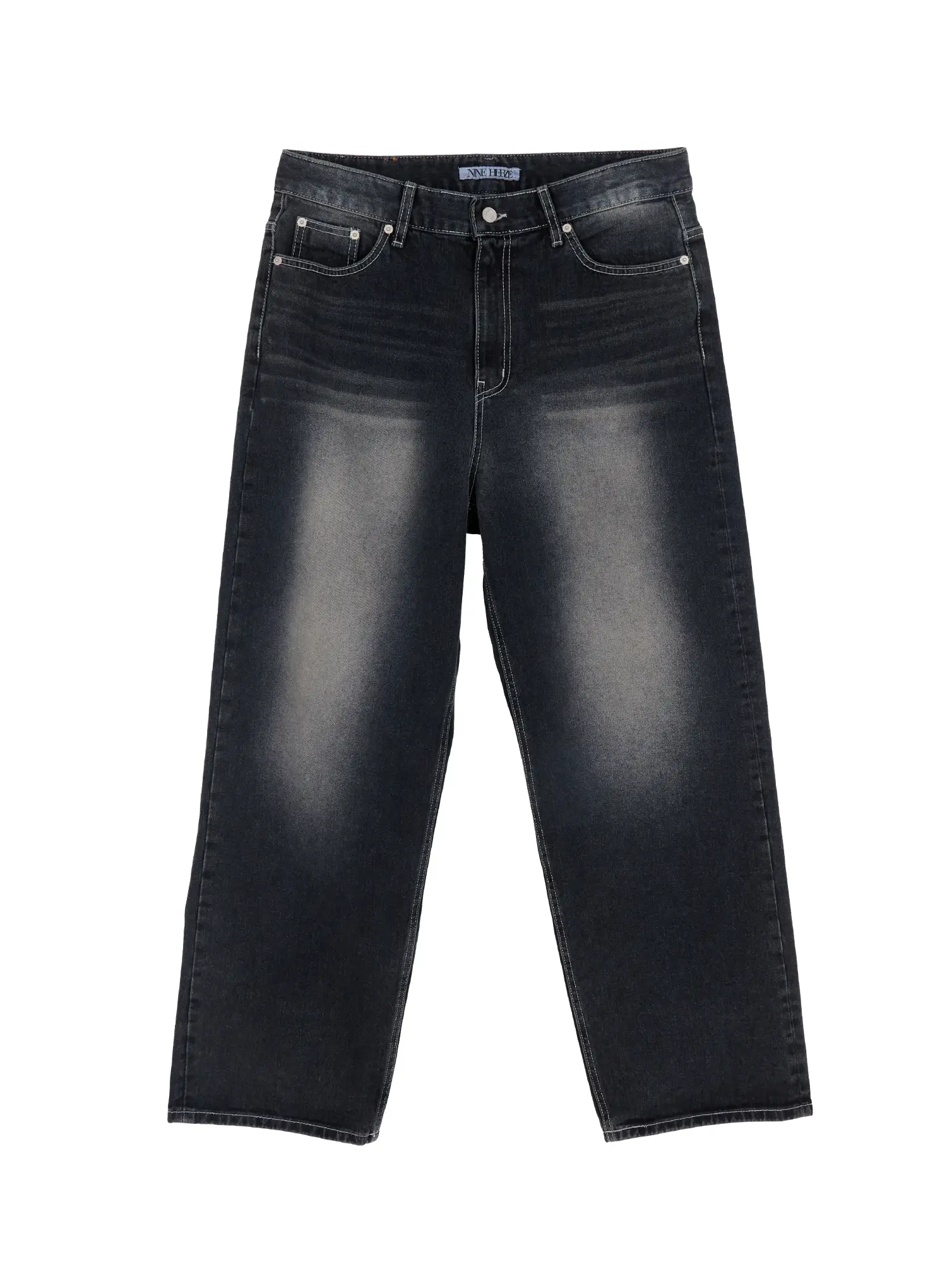 Men's Vintage Washed Baggy Jeans IM511 - Image 10