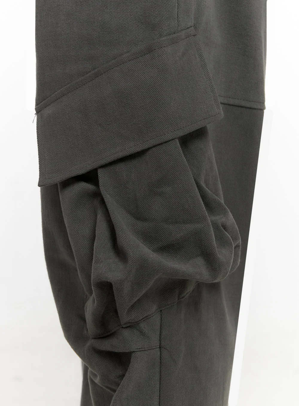 Men's Warm Wide-Fit Cargo Pants ID406 - Image 5
