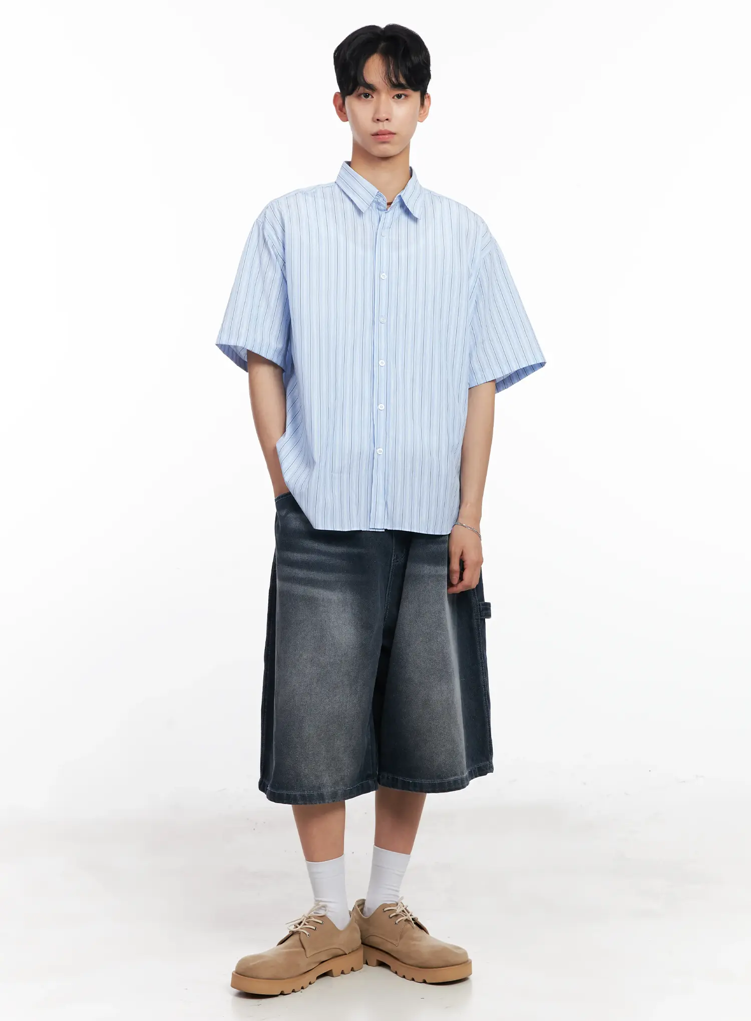 Men's Washed Jorts IL504 - Image 16