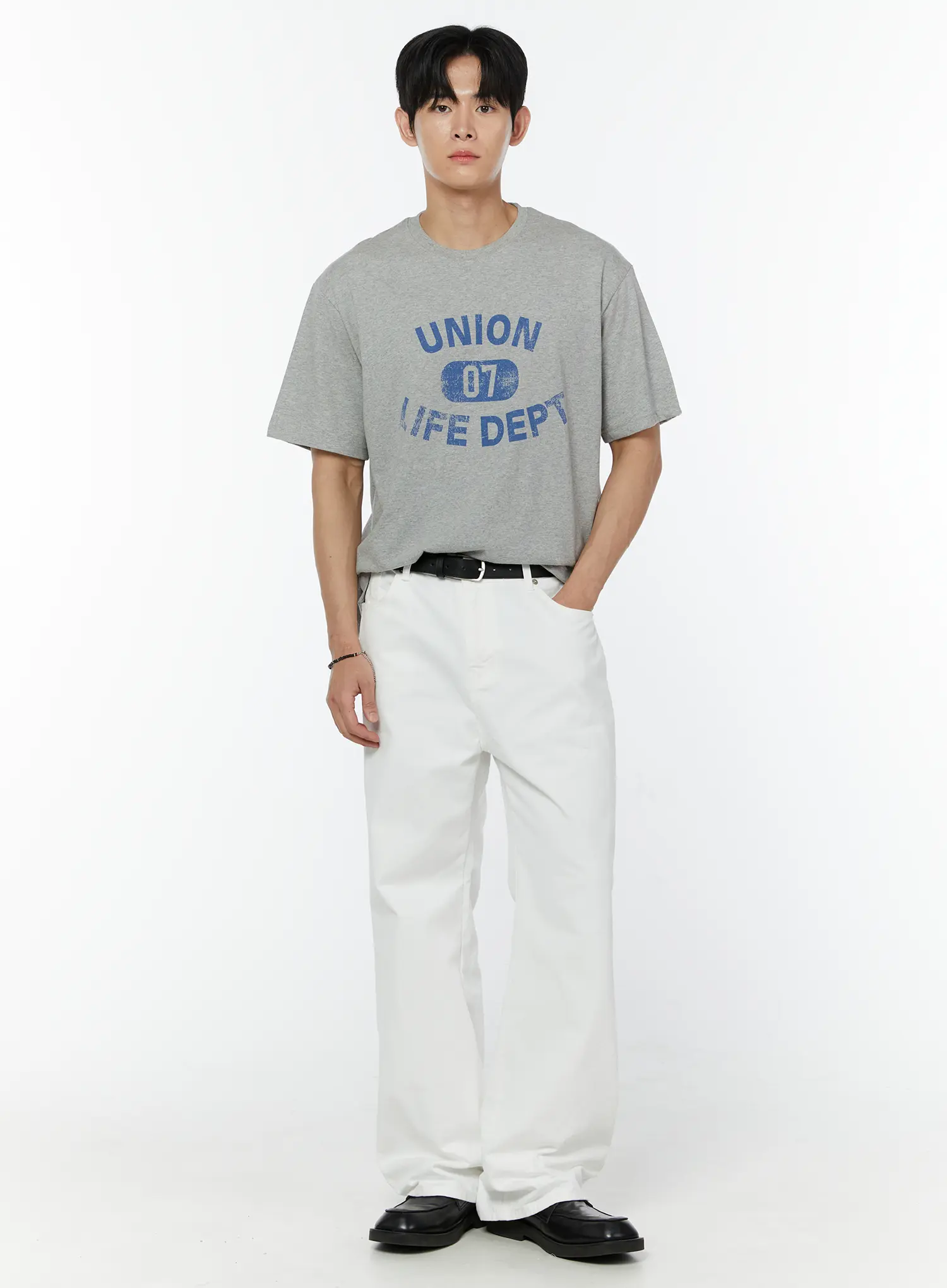Men's Western Denim Short Sleeve Shirt IU504 - Image 8