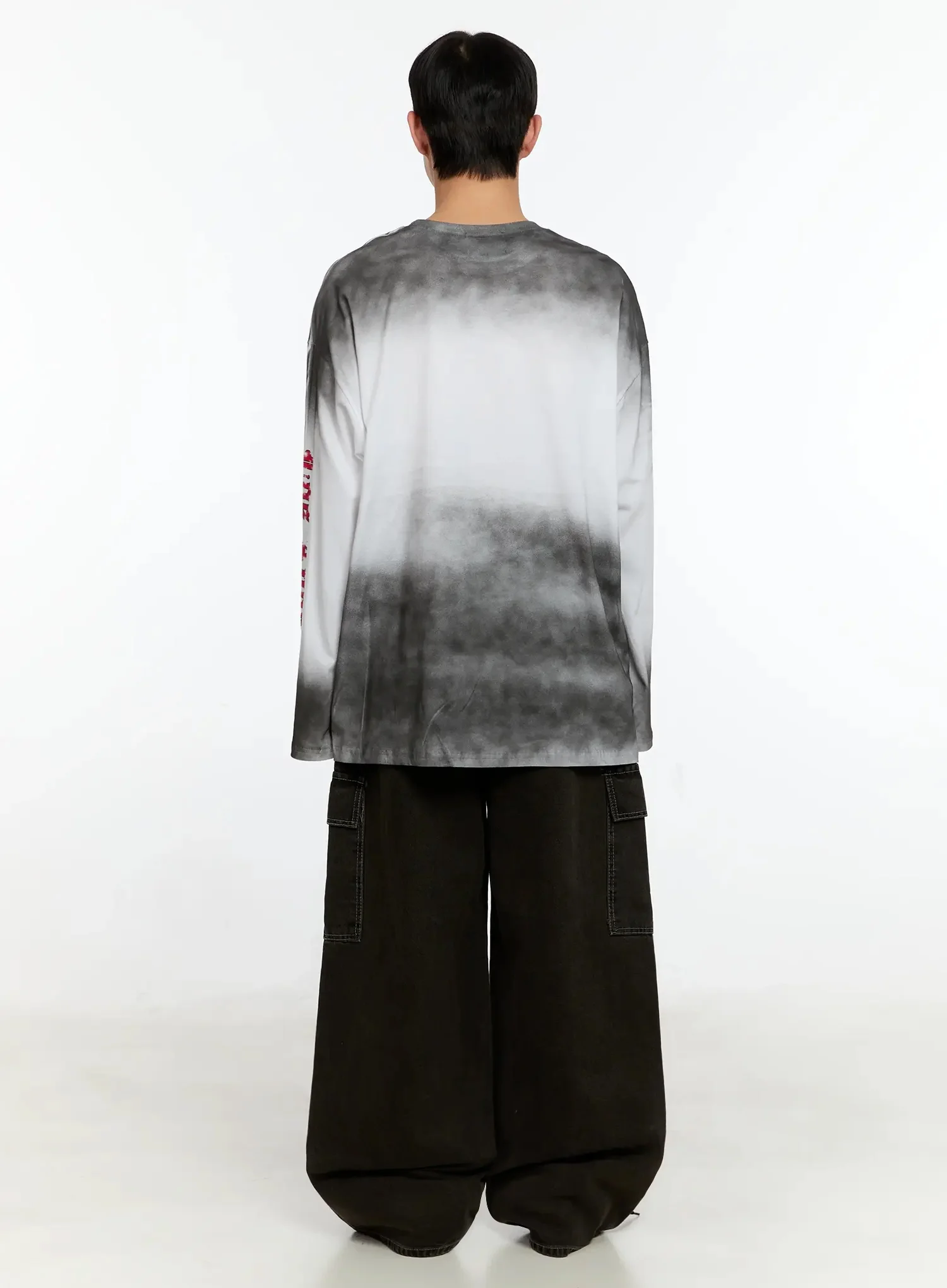 Men's Wide Cargo Jeans IN525 - Image 13