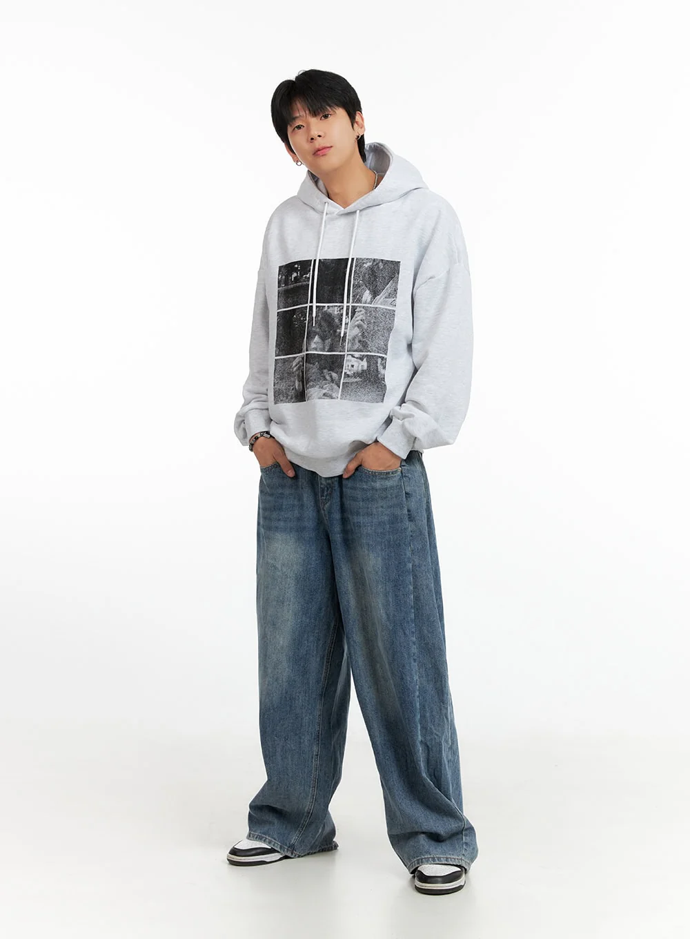 Men's Wide Fit Jeans IG402 - Image 3