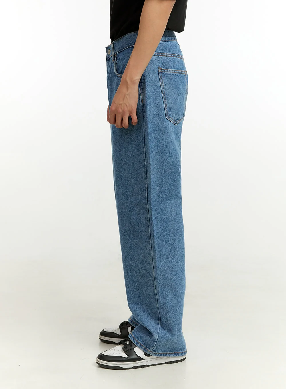 Men's Wide Fit Jeans IL412 - Image 4