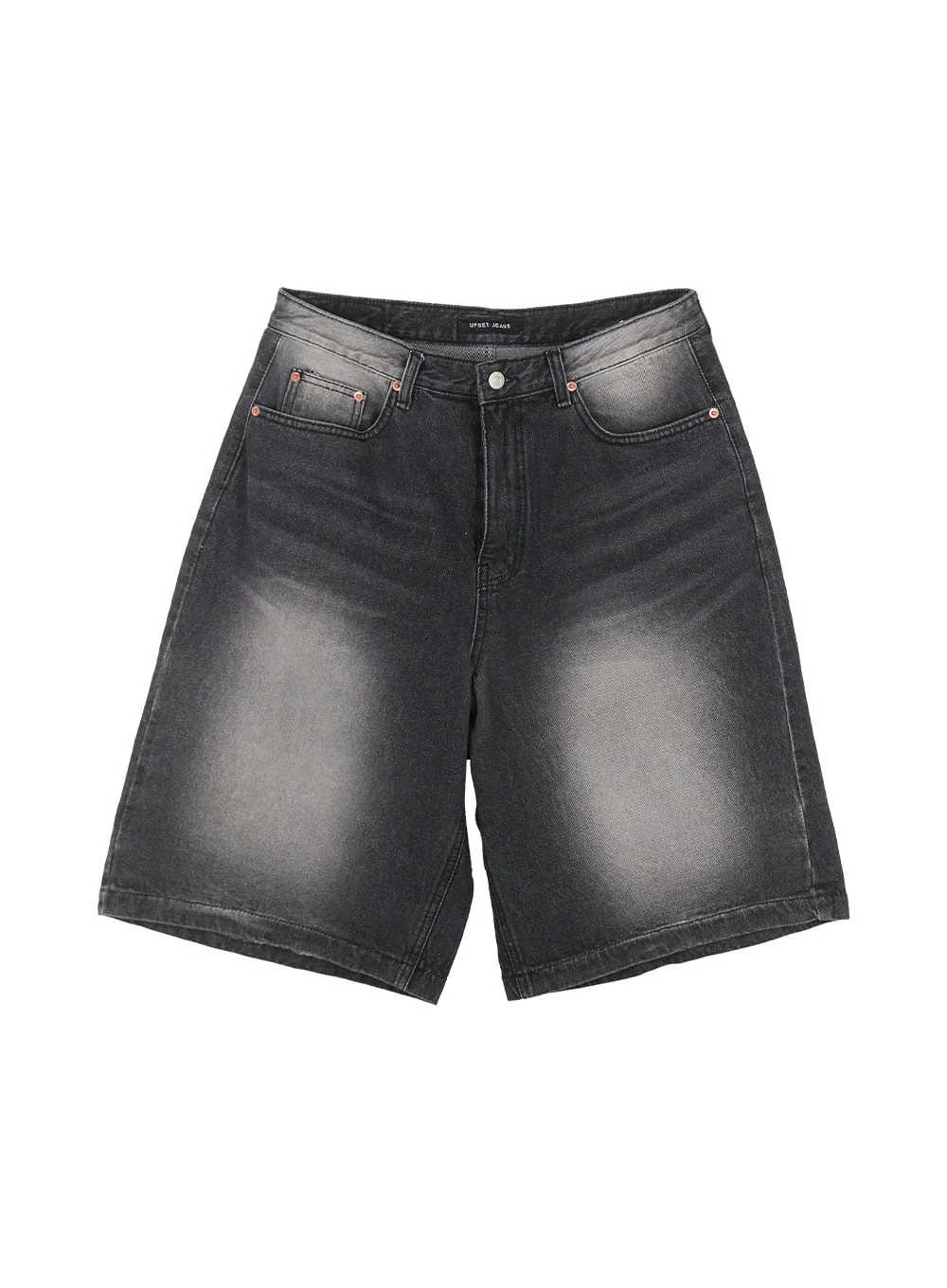 Men's Wide-Fit Washed Jorts IA521 - Image 13