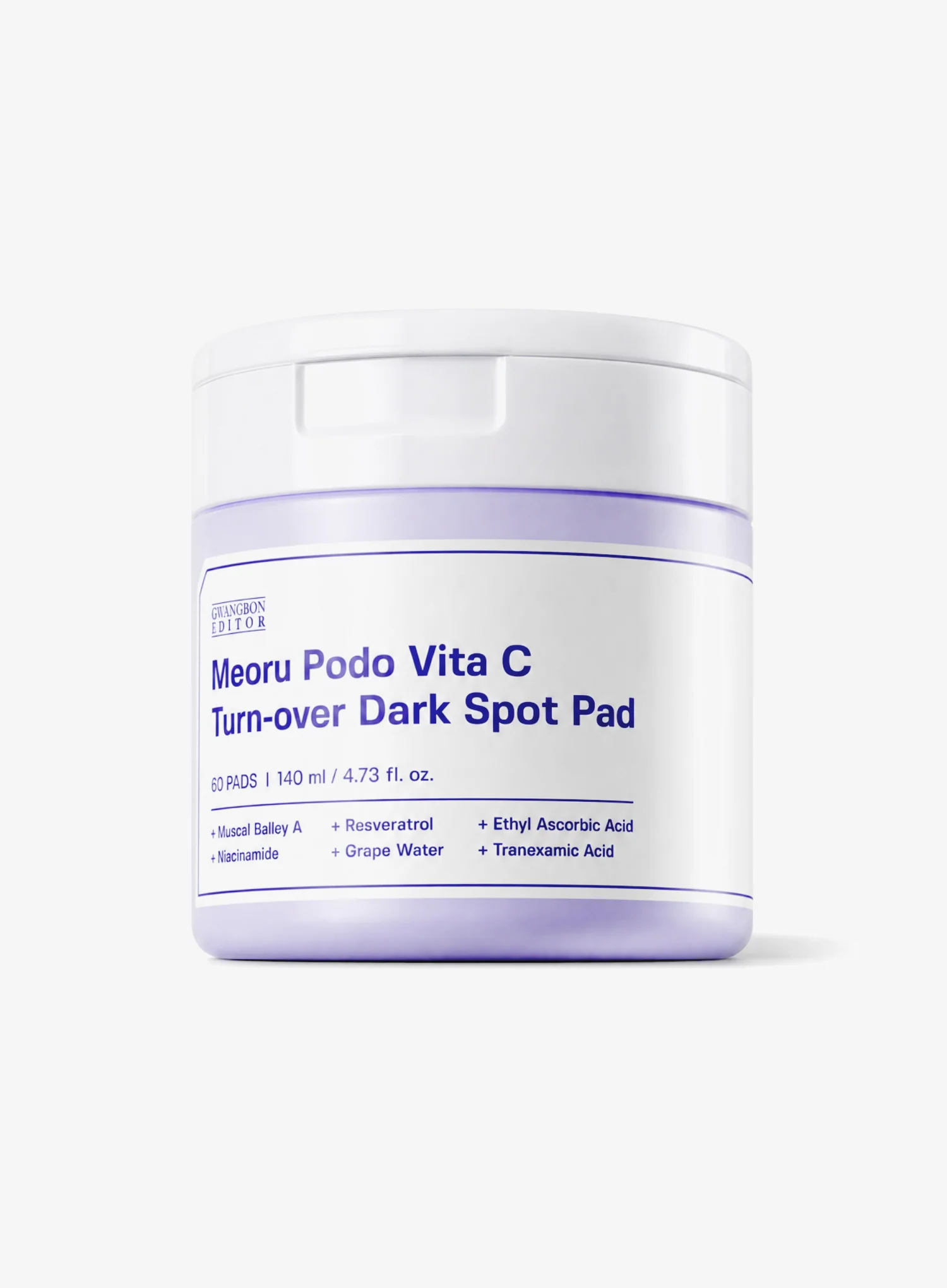 Meoru Podo Vita C Turn-over Dark Spots Pad (60pcs)