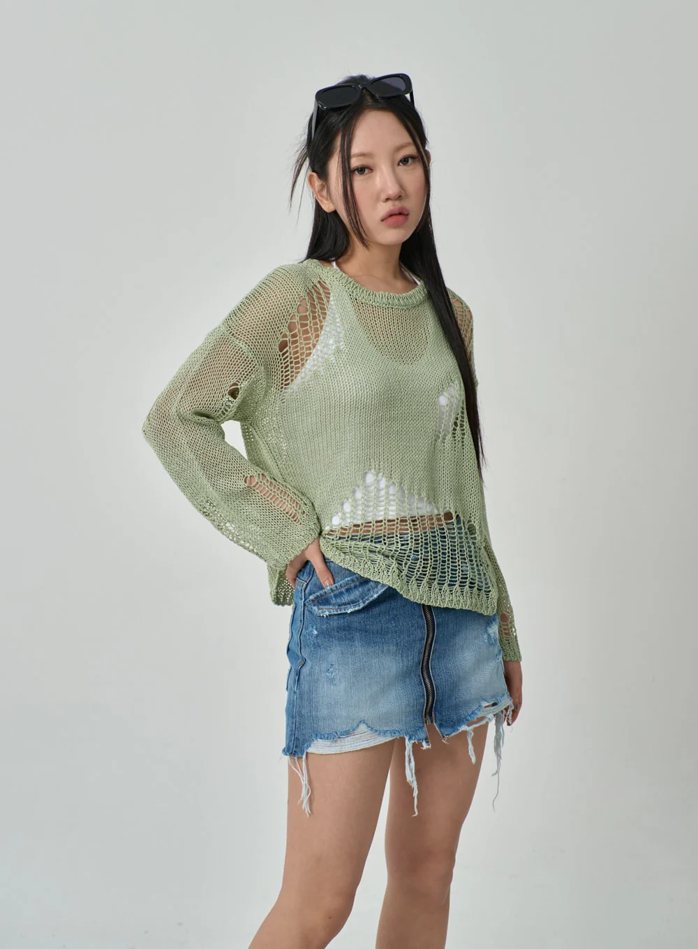 Mesh Sweater IF316 - Image 11