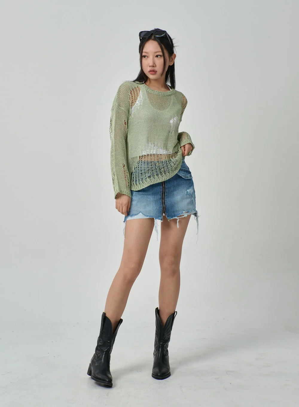 Mesh Sweater IF316 - Image 4