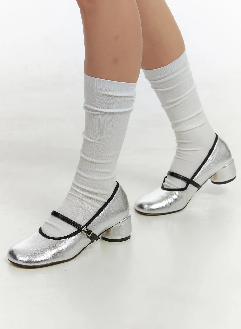 Metallic Loafers OG406 - Image 2