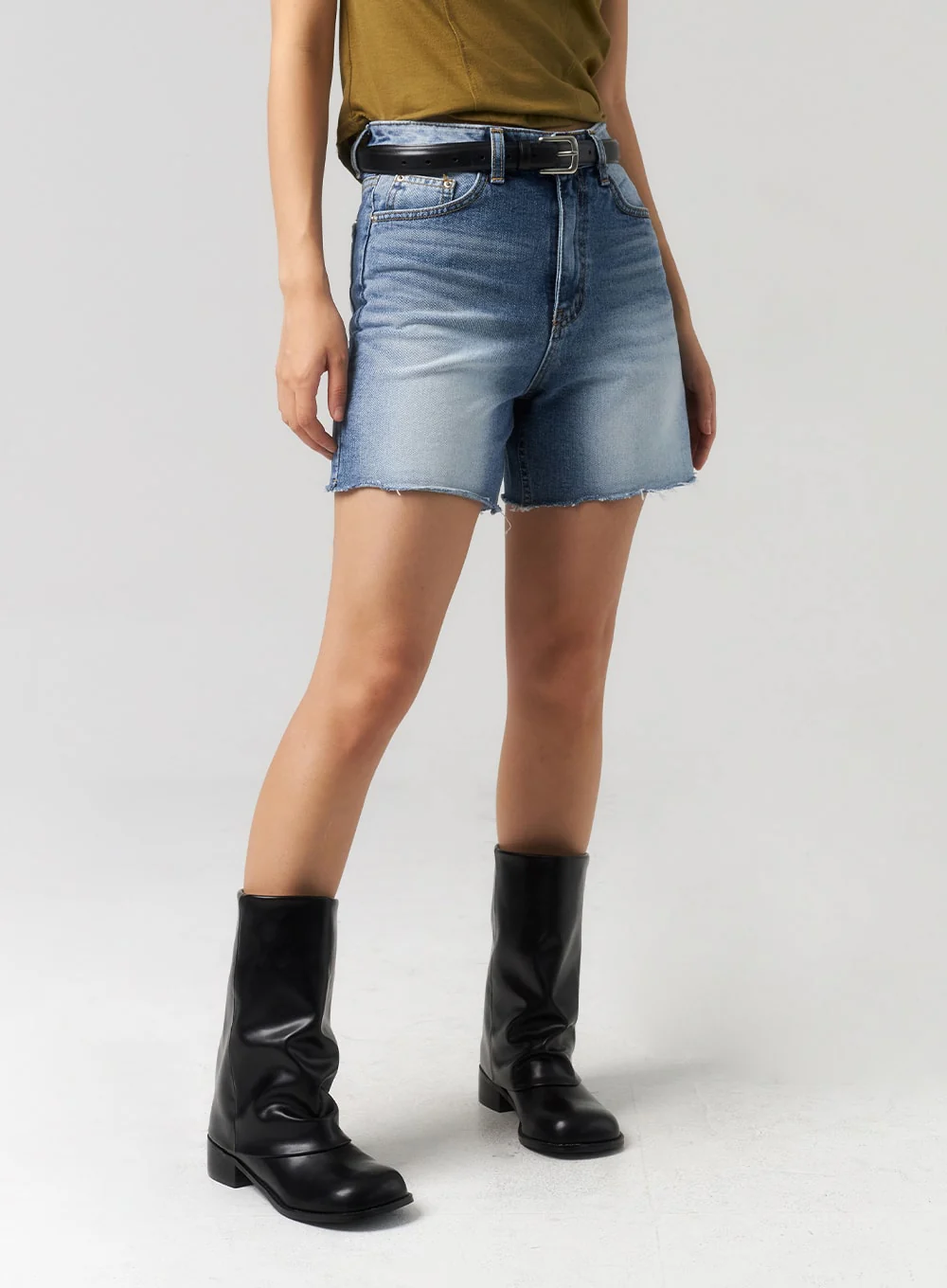 Mid-Calf Boots CU328 - Image 4