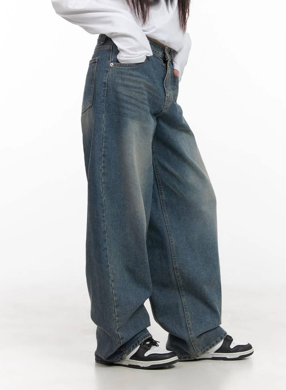 Mikaela Comfy Baggy Jeans CD411 - Image 6