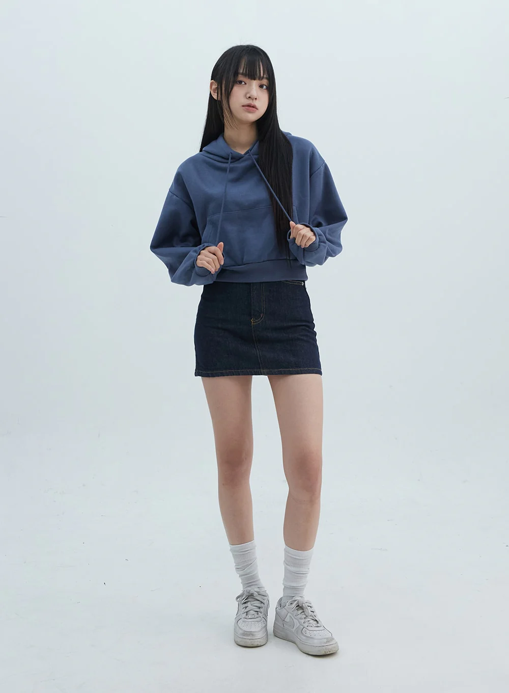 Mini Denim Skirt ON307 - Image 3