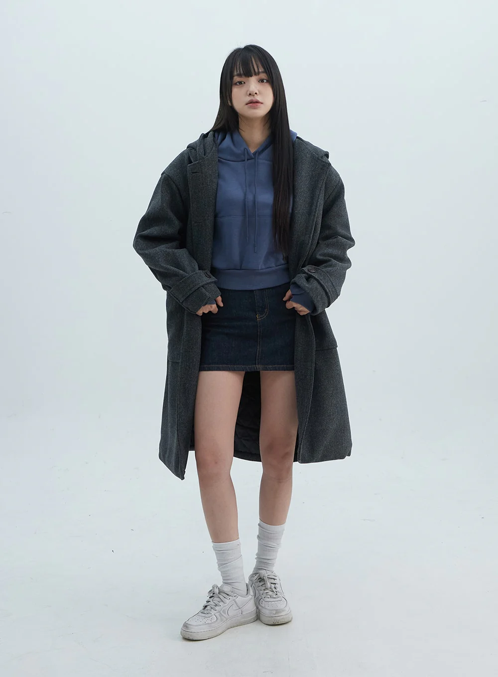 Mini Denim Skirt ON307 - Image 7