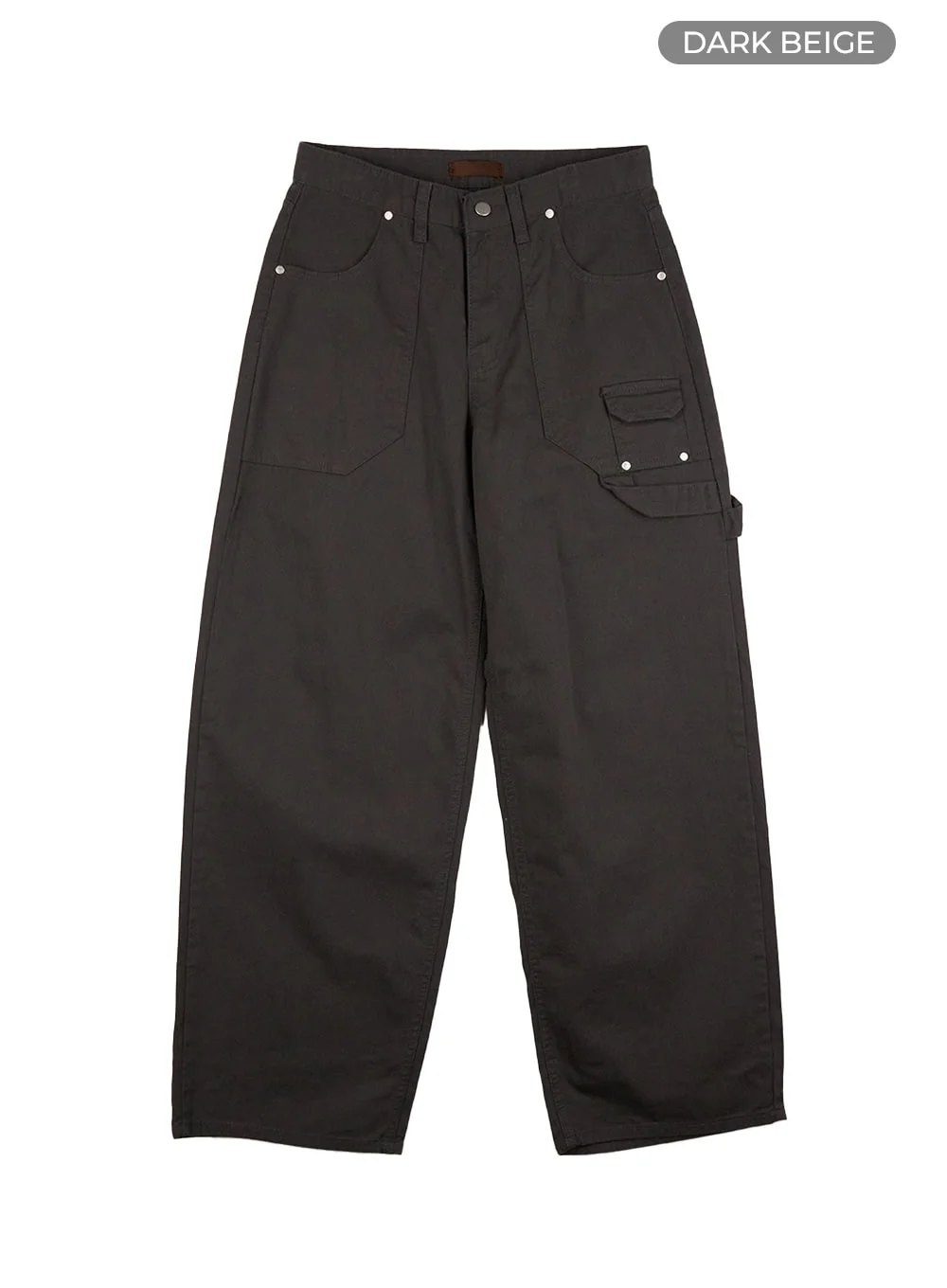 Mini Pocket Detail Wide-Fit Pants CO426 - Image 10