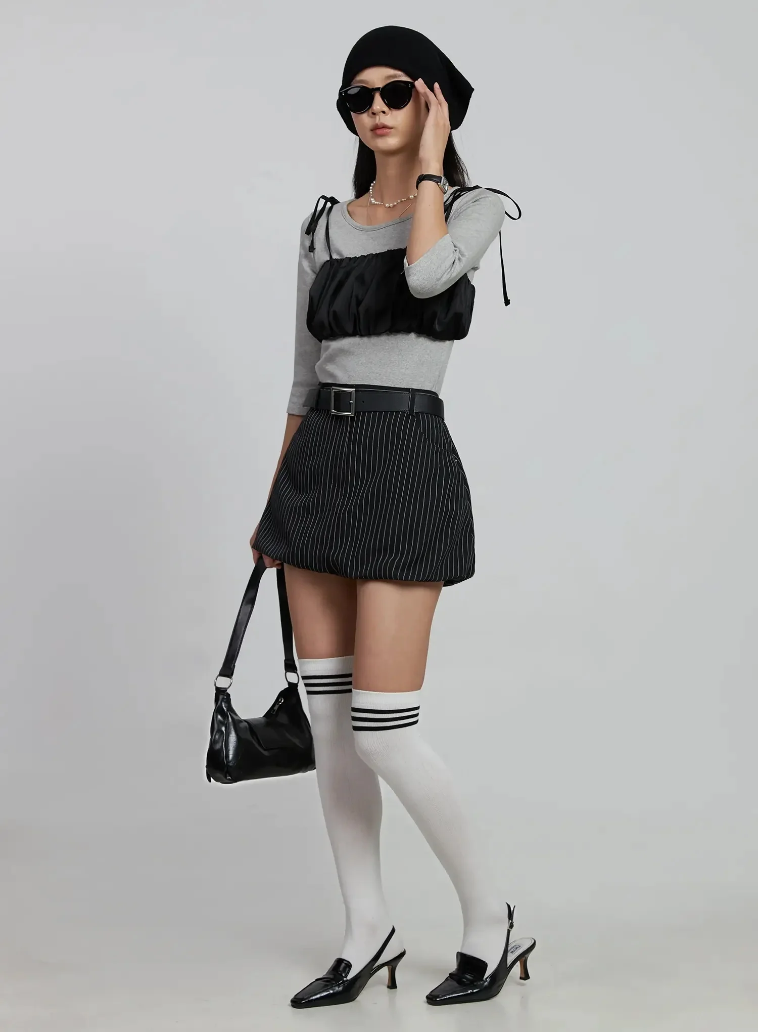 Minimalist Three-Quarter Sleeve Top IM520 - Image 11