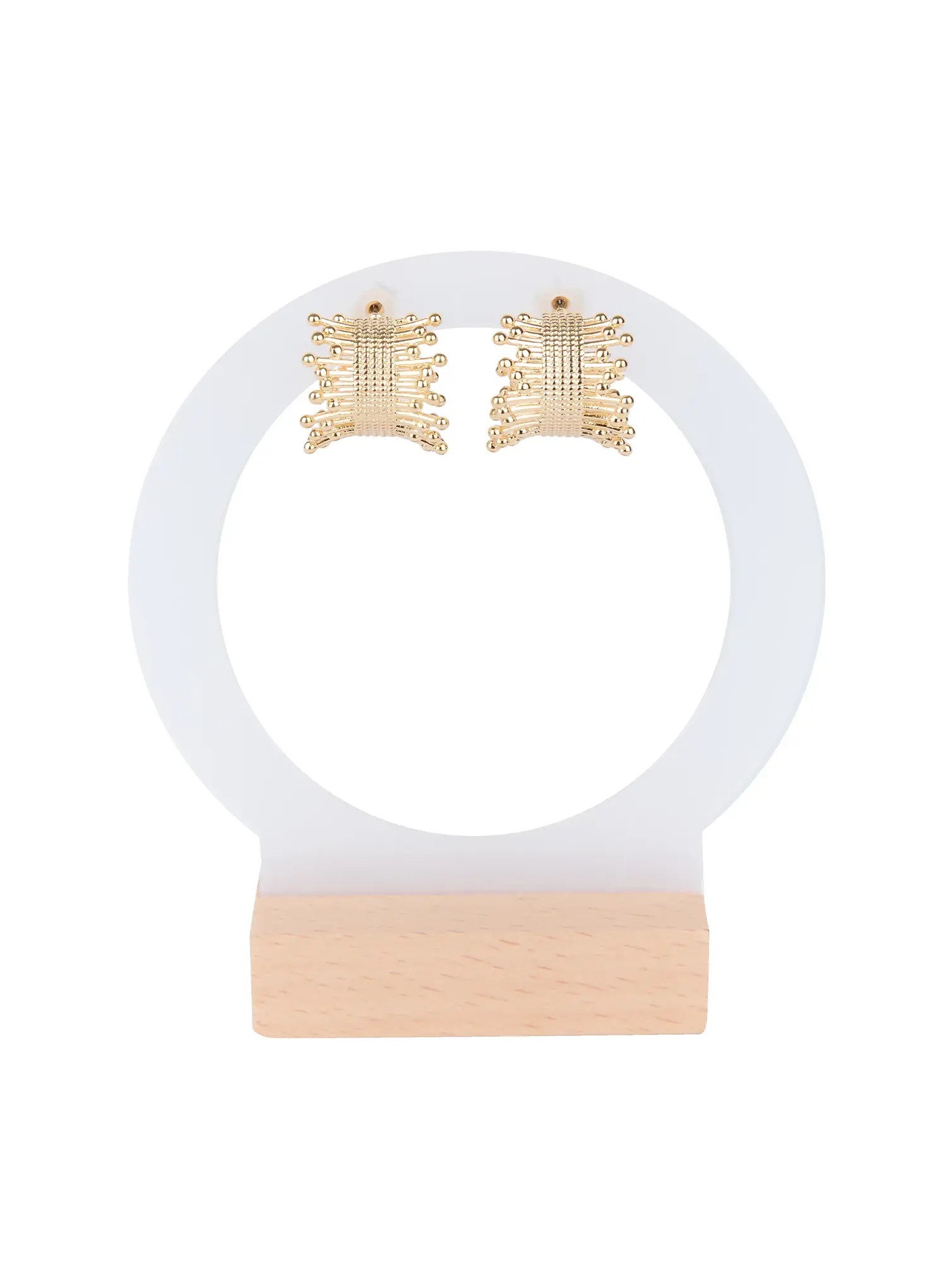 Modern Chic Statement Earrings IS515 - Image 6