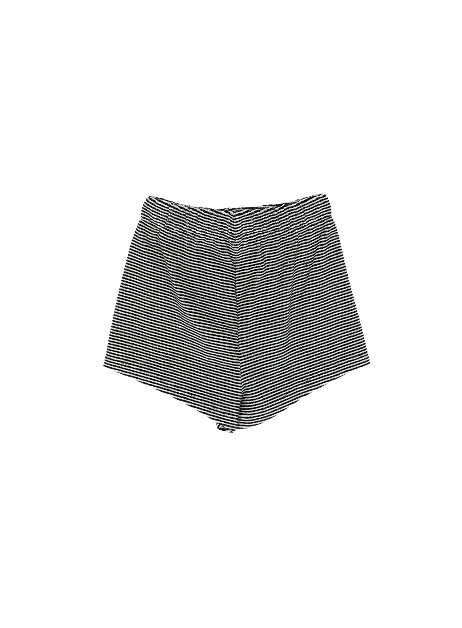 Modern Striped Wrap Shorts CY529 - Image 12