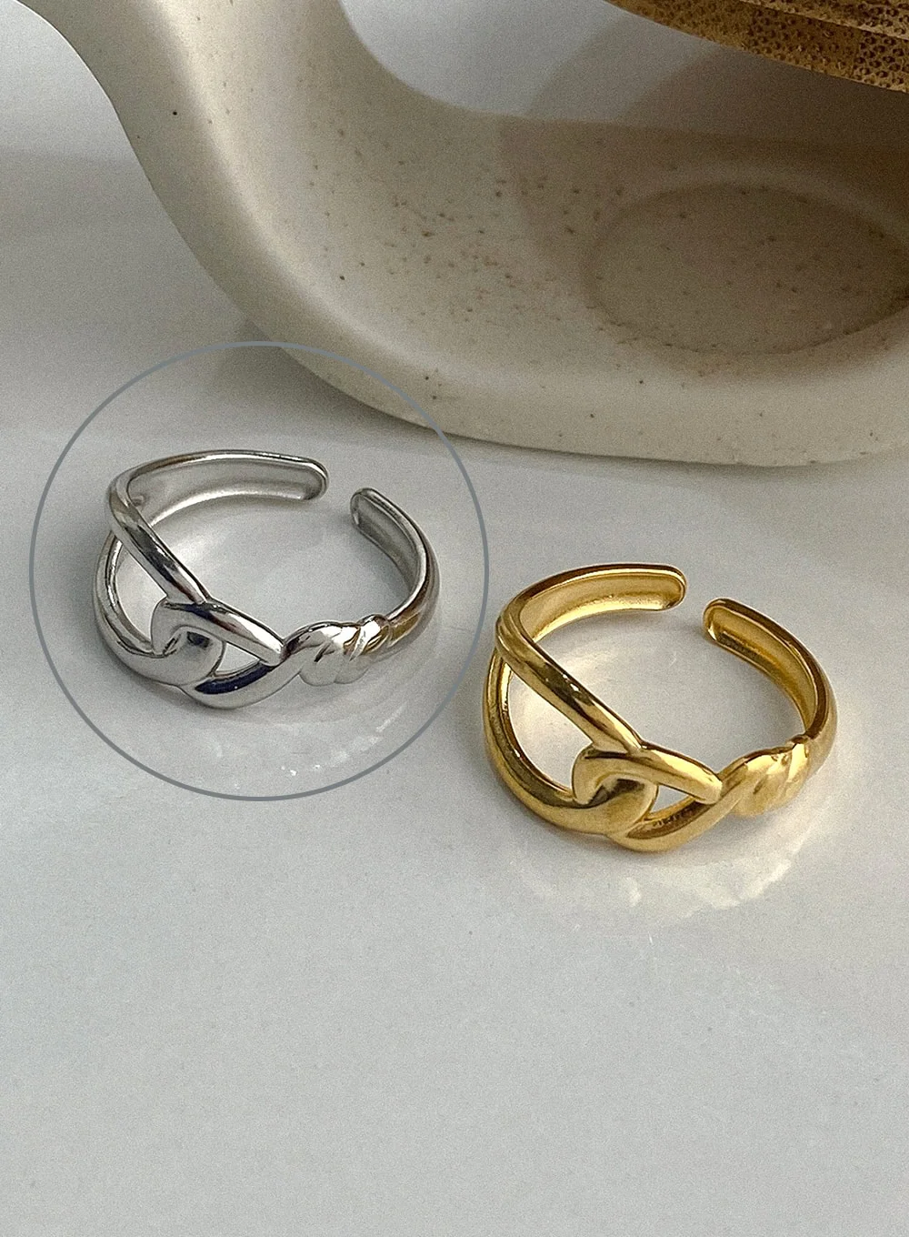 Monroe Soft Knot Ring IA524 - Image 5