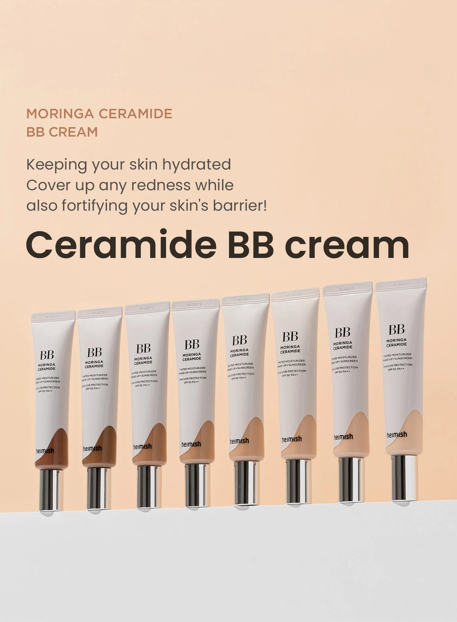 Moringa Ceramide BB Cream SPF30 PA++ (30ml) - Image 13