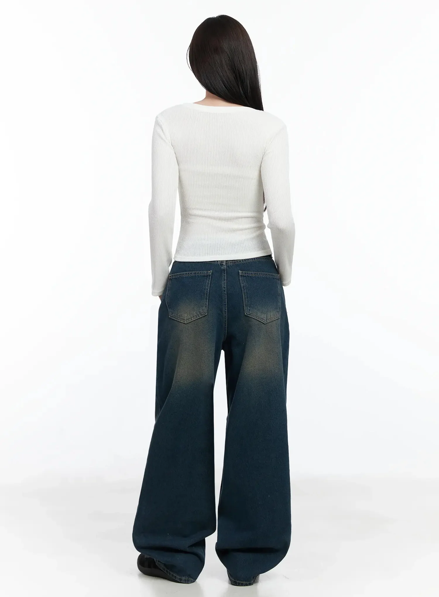 Naom Vintage Wide Jeans IF502 - Image 10