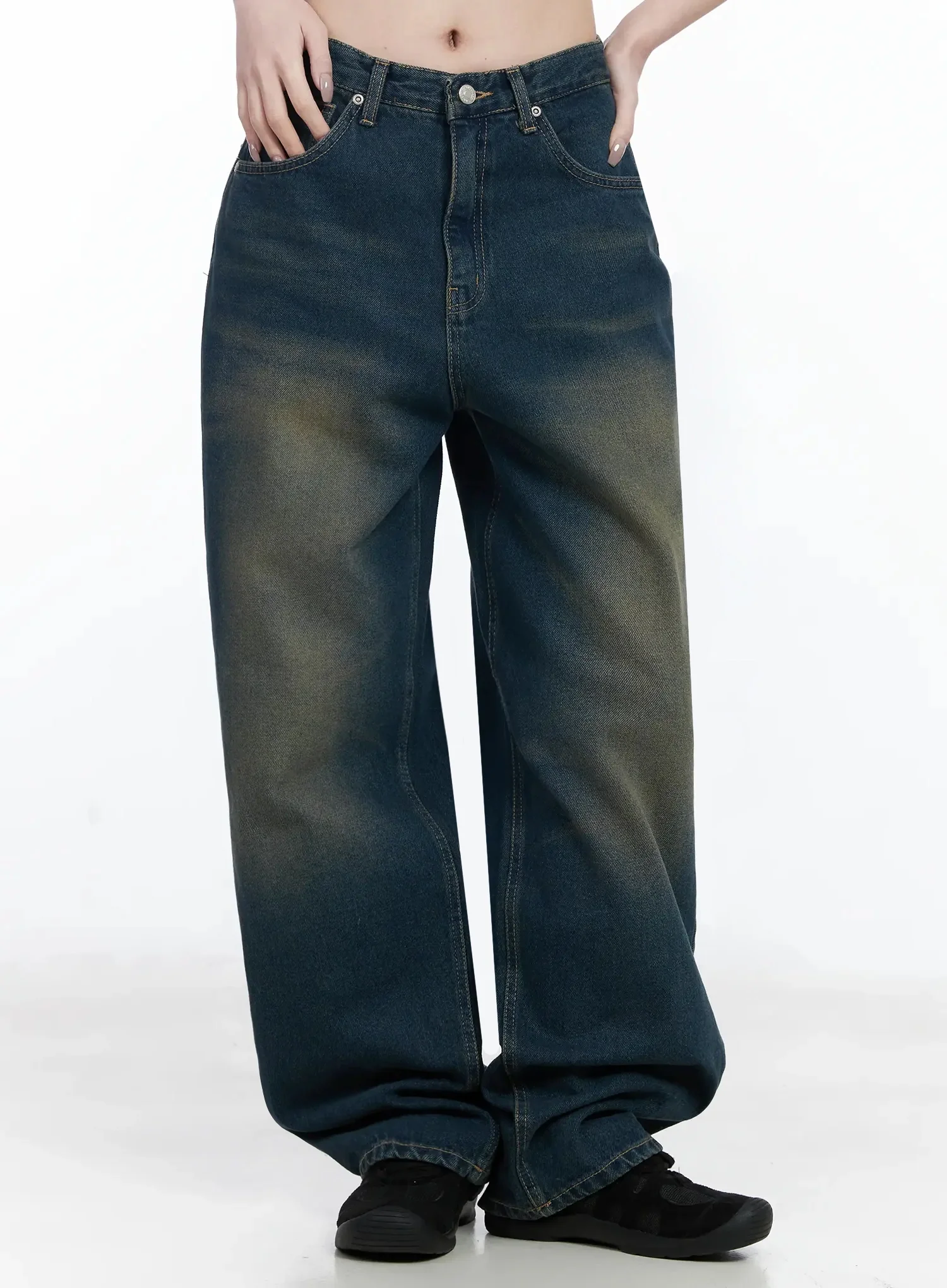 Naom Vintage Wide Jeans IF502 - Image 11