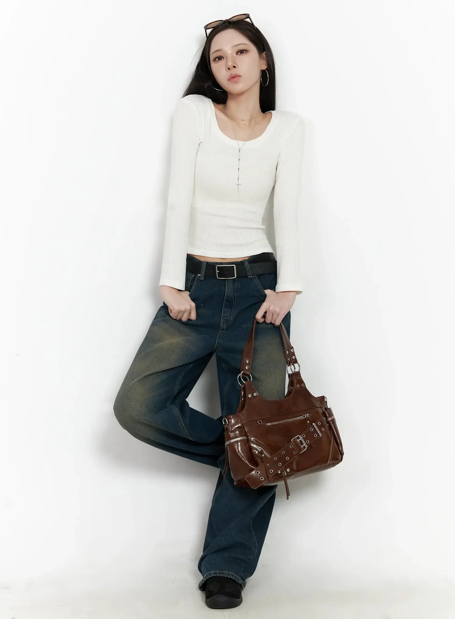 Naom Vintage Wide Jeans IF502 - Image 15