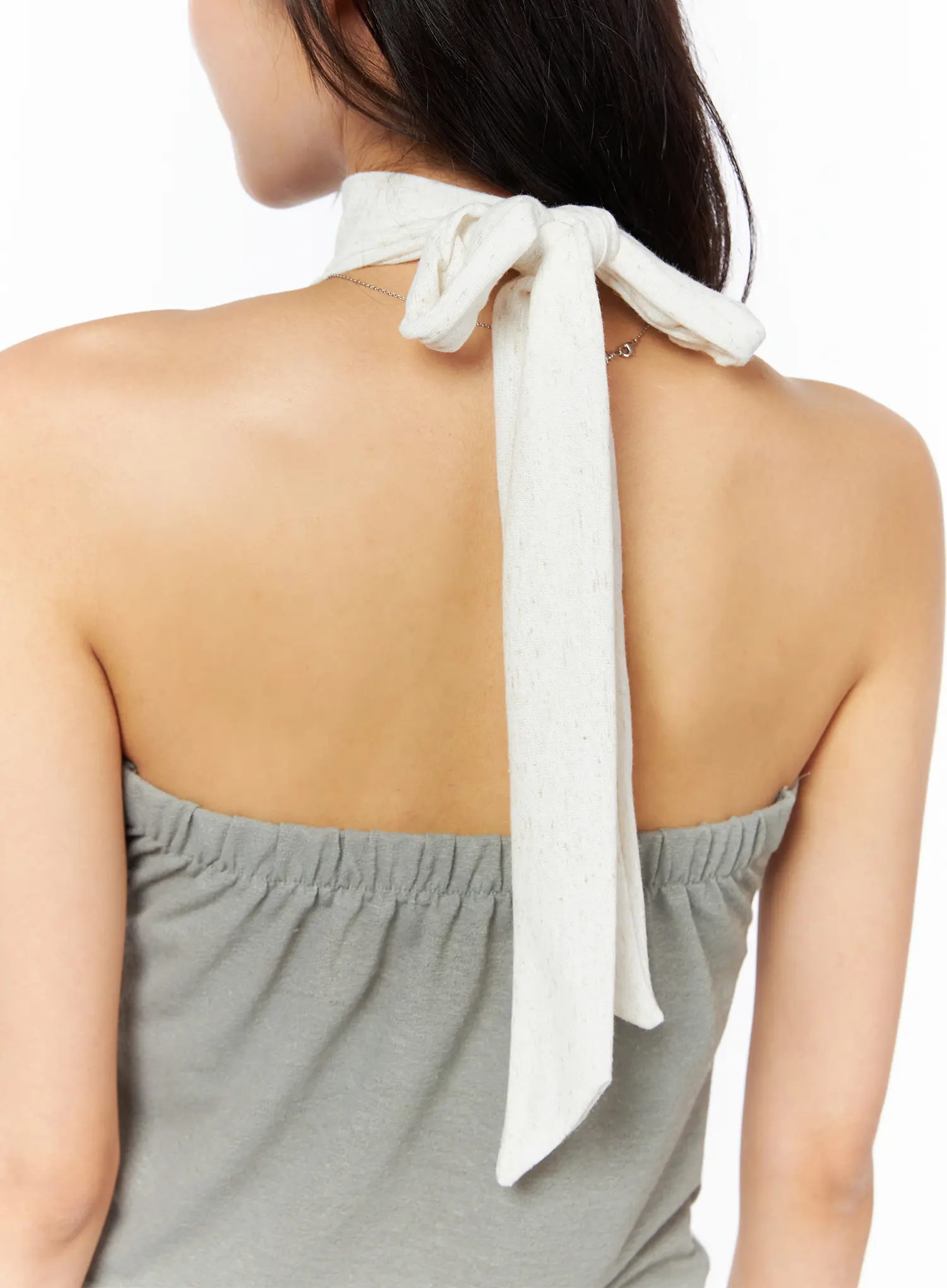 Neck-Tie Halter Top CU522 - Image 7