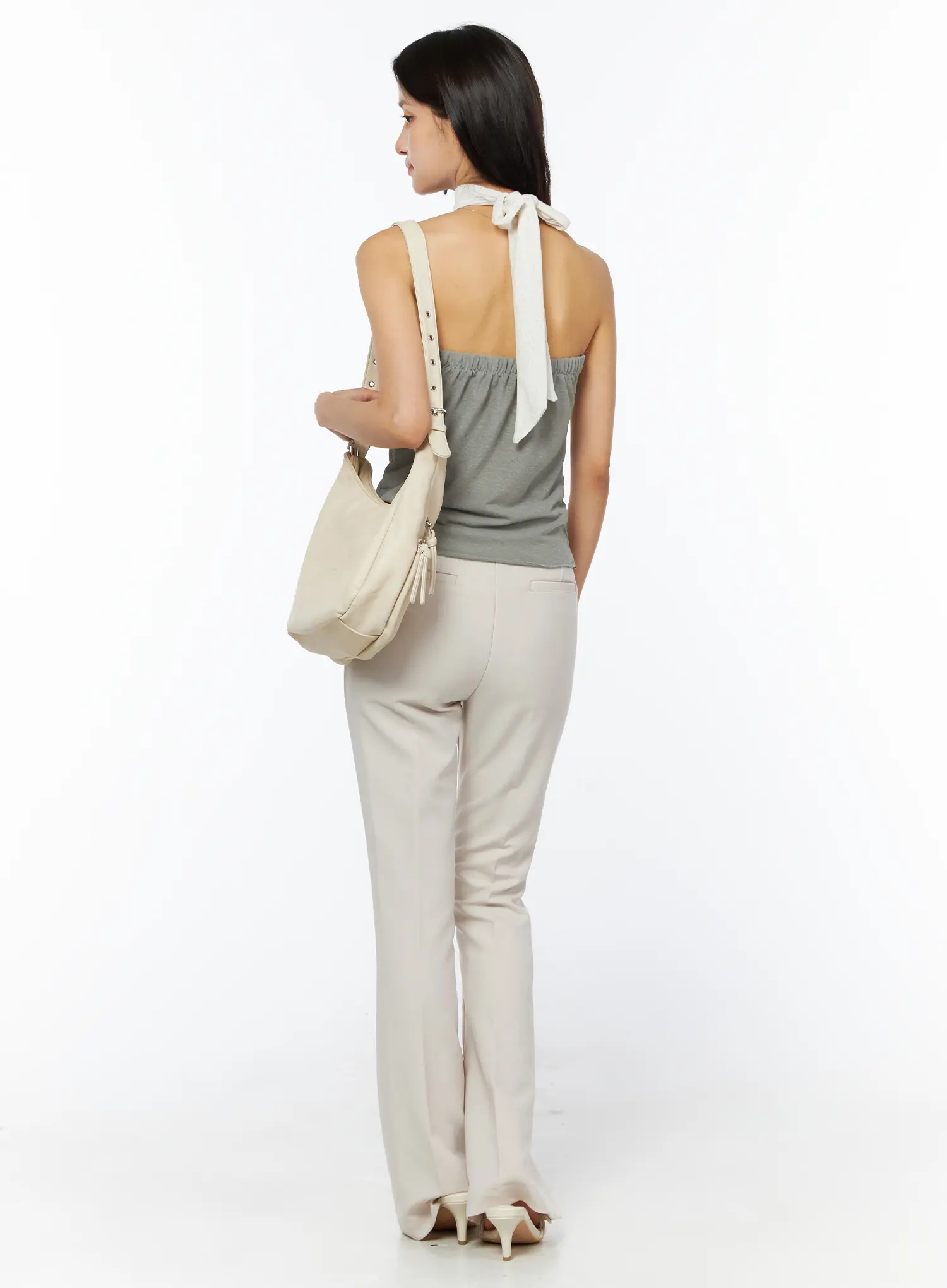 Neck-Tie Halter Top CU522 - Image 9