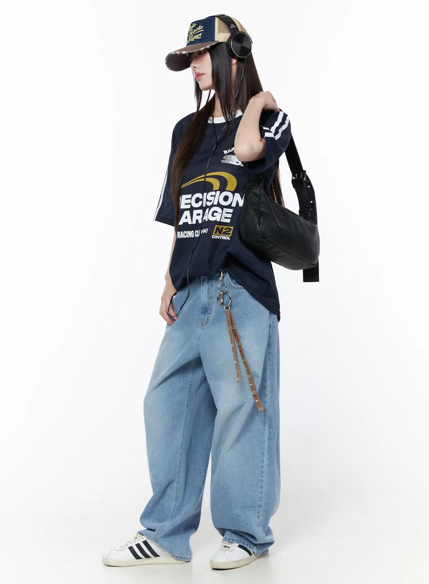 Nella Wide Leg Jeans CU519 - Image 2