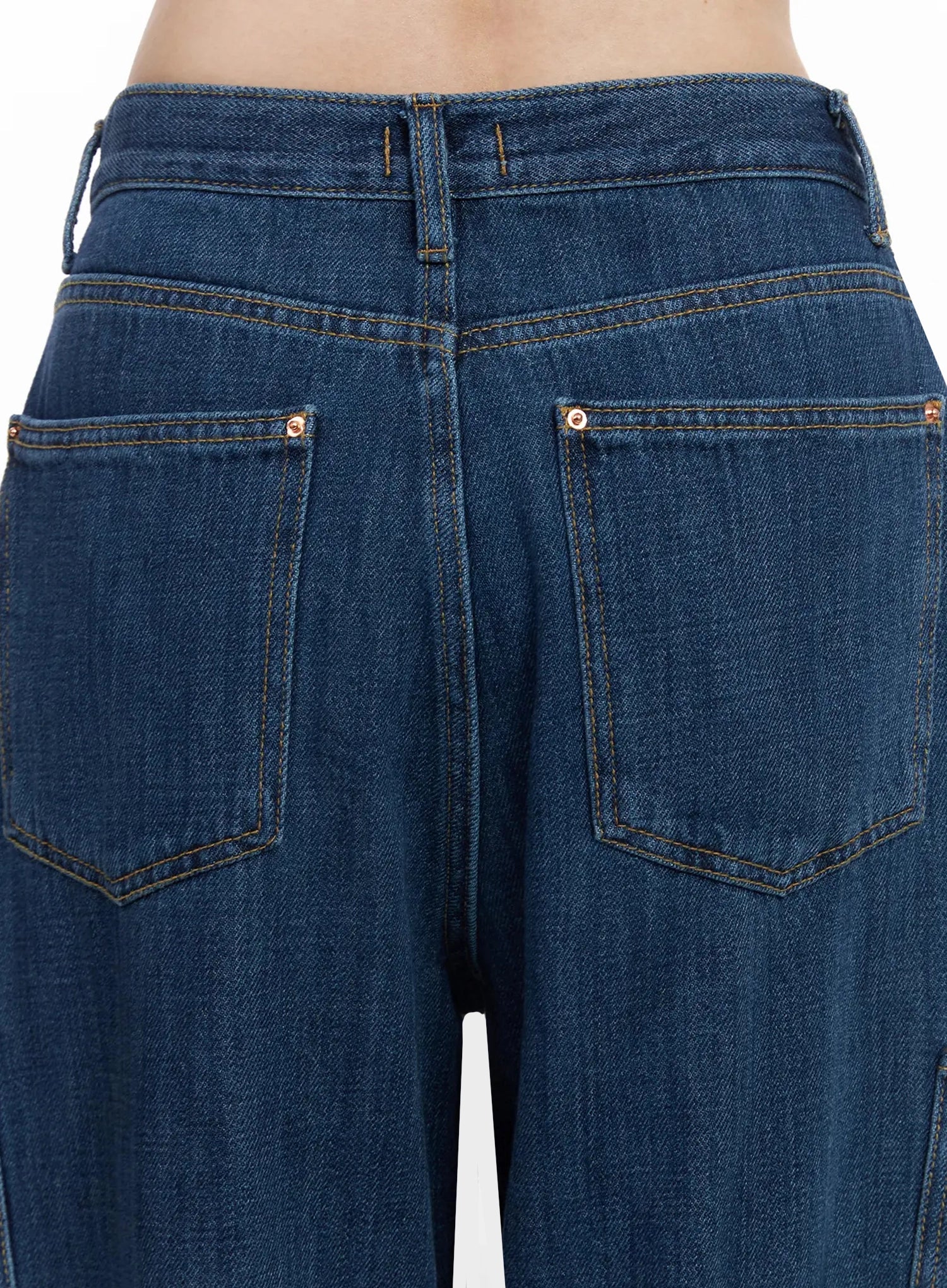 Nia Wide Leg Cargo Jeans IY511 - Image 13