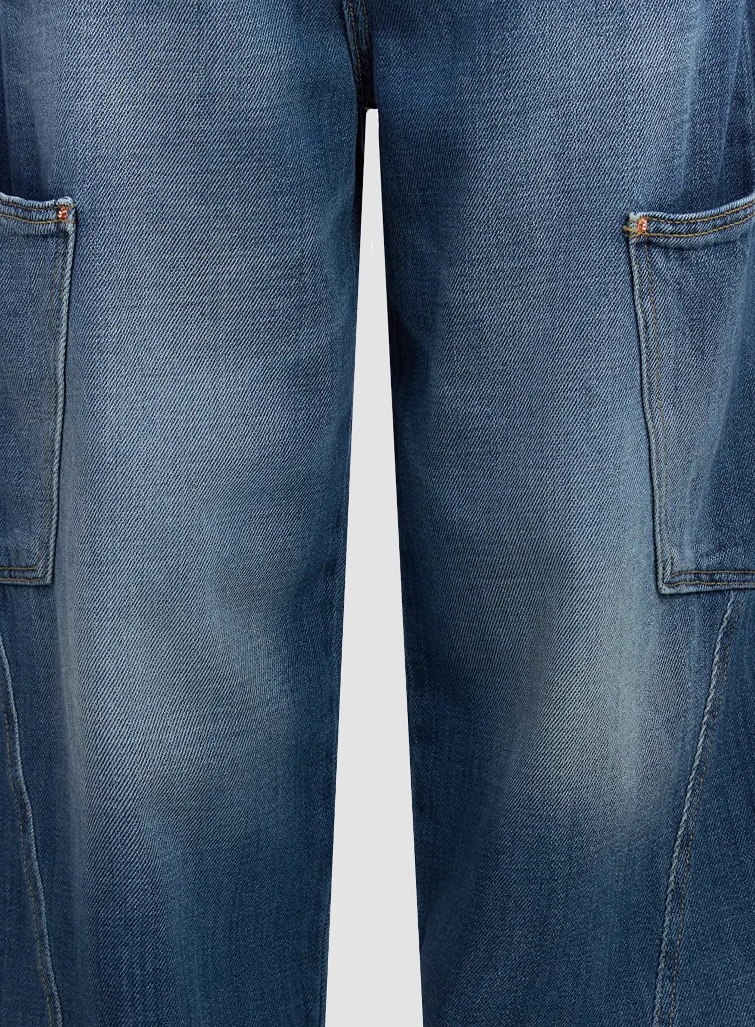 Nia Wide Leg Cargo Jeans IY511 - Image 4