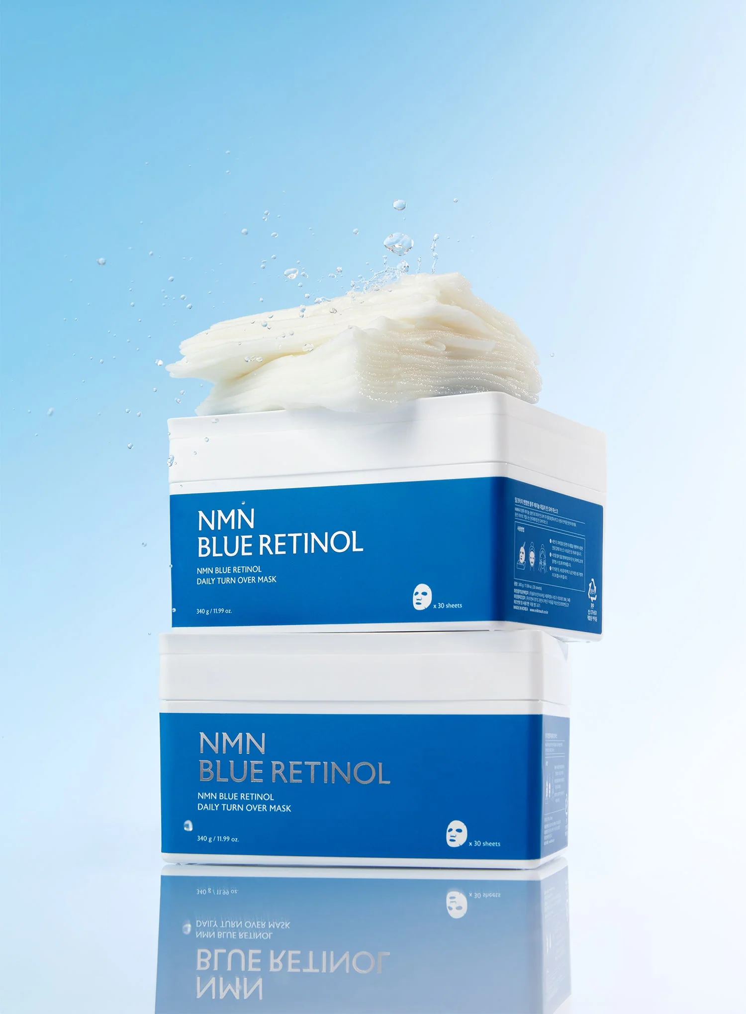 NMN Blue Retinol Daily Turnover Mask (30pcs) - Image 3