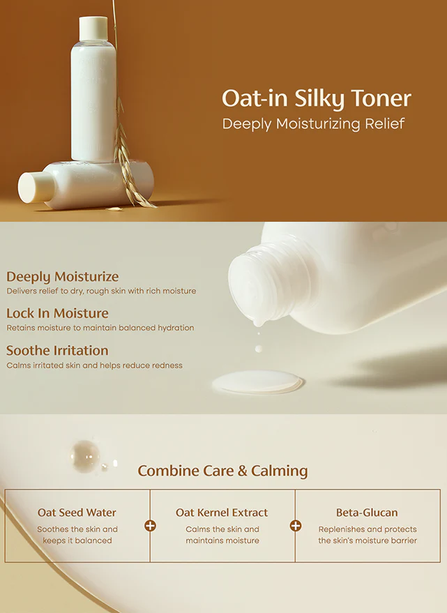 Oat-in Silky Toner (200ml) - Image 2