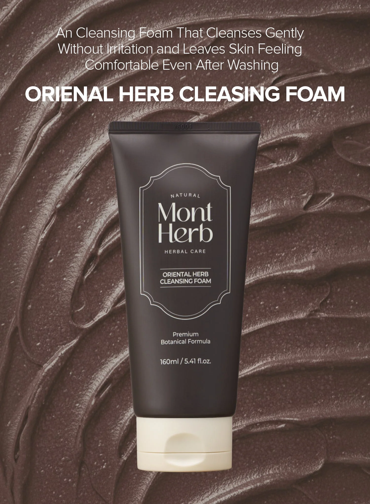 Oriental Herb Cleansing Foam (160ml) - Image 2