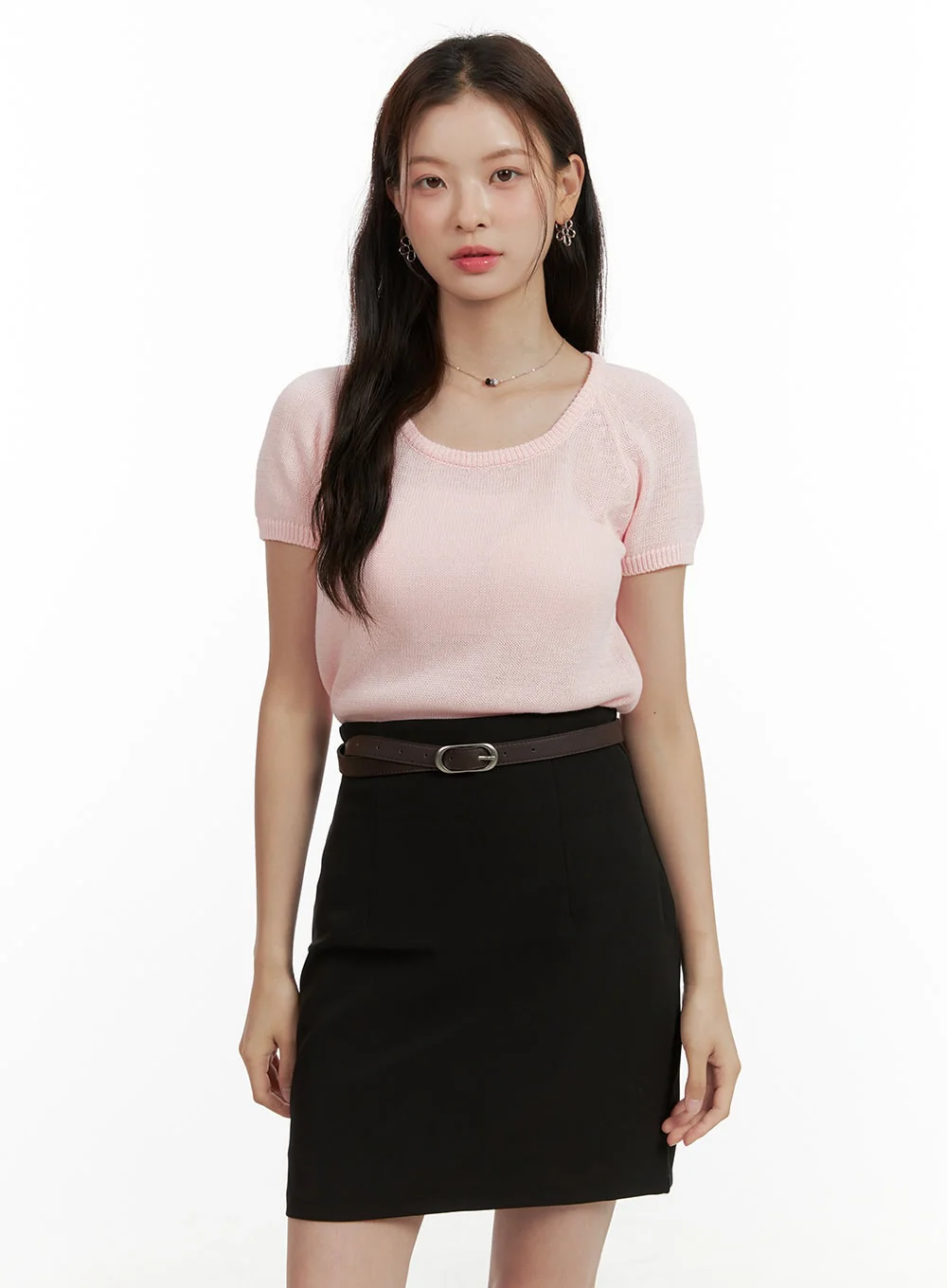 Oval Buckle Belt OU411 - Image 3