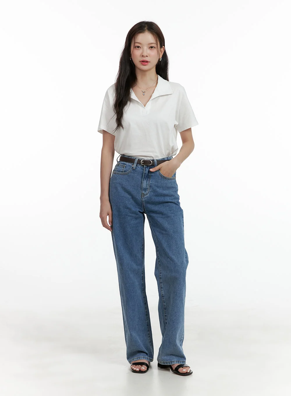 Oval Buckle Belt OU411 - Image 4