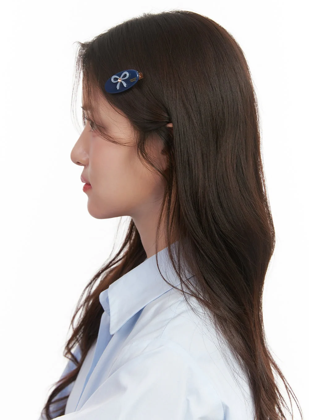 Oval Ribbon Hairpin CJ515 - Image 4